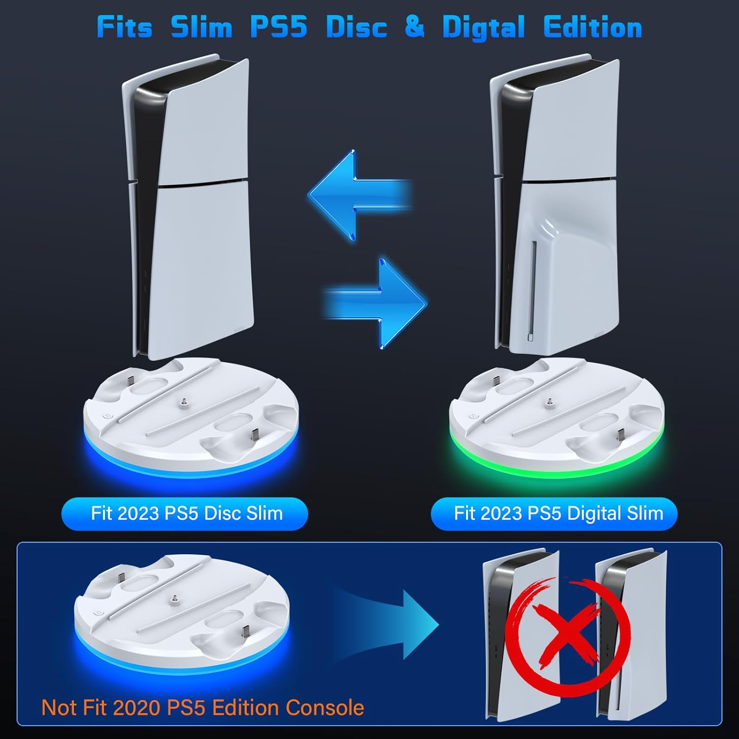 PLAYMAX PS5 SLIM CHARGING STAND