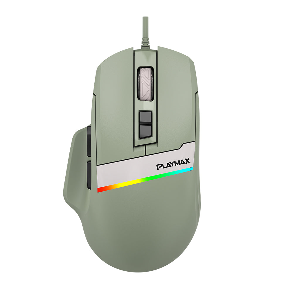 Playmax STRIKE Sage Green Keyboard & Mouse Bundle