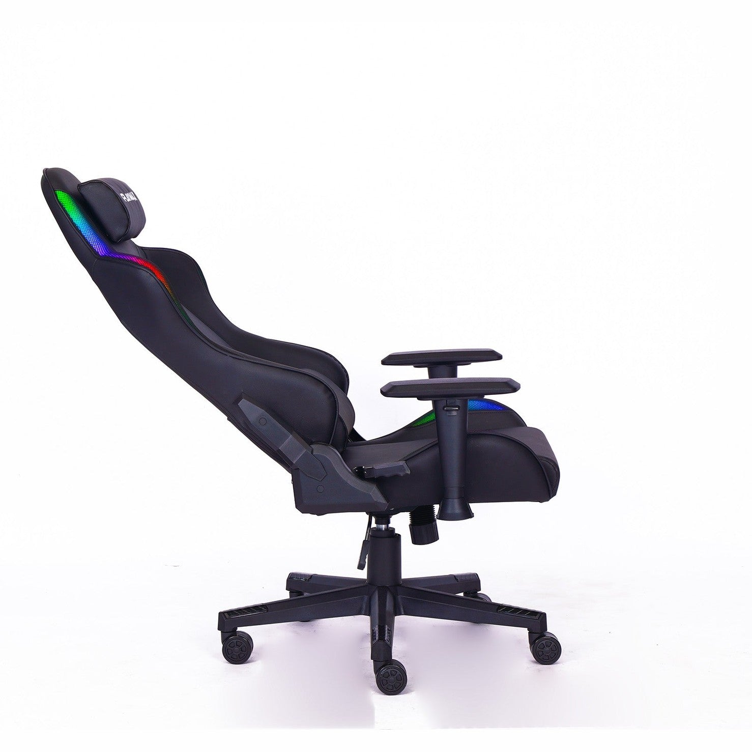 PLAYMAX PRO GAMING CHAIR - BLACK RGB