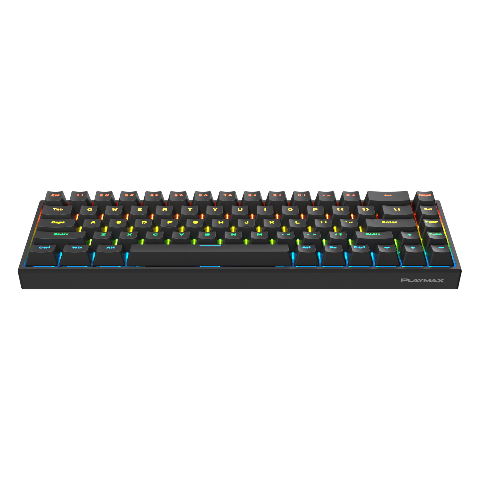 PLAYMAX MINI MECHANICAL GAMING KEYBOARD - BLACK