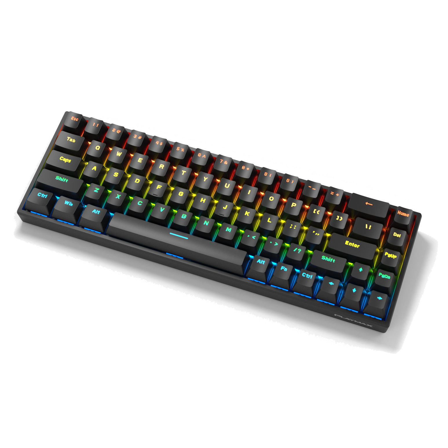 Playmax Mini Mechanical gaming keyboard - Black
