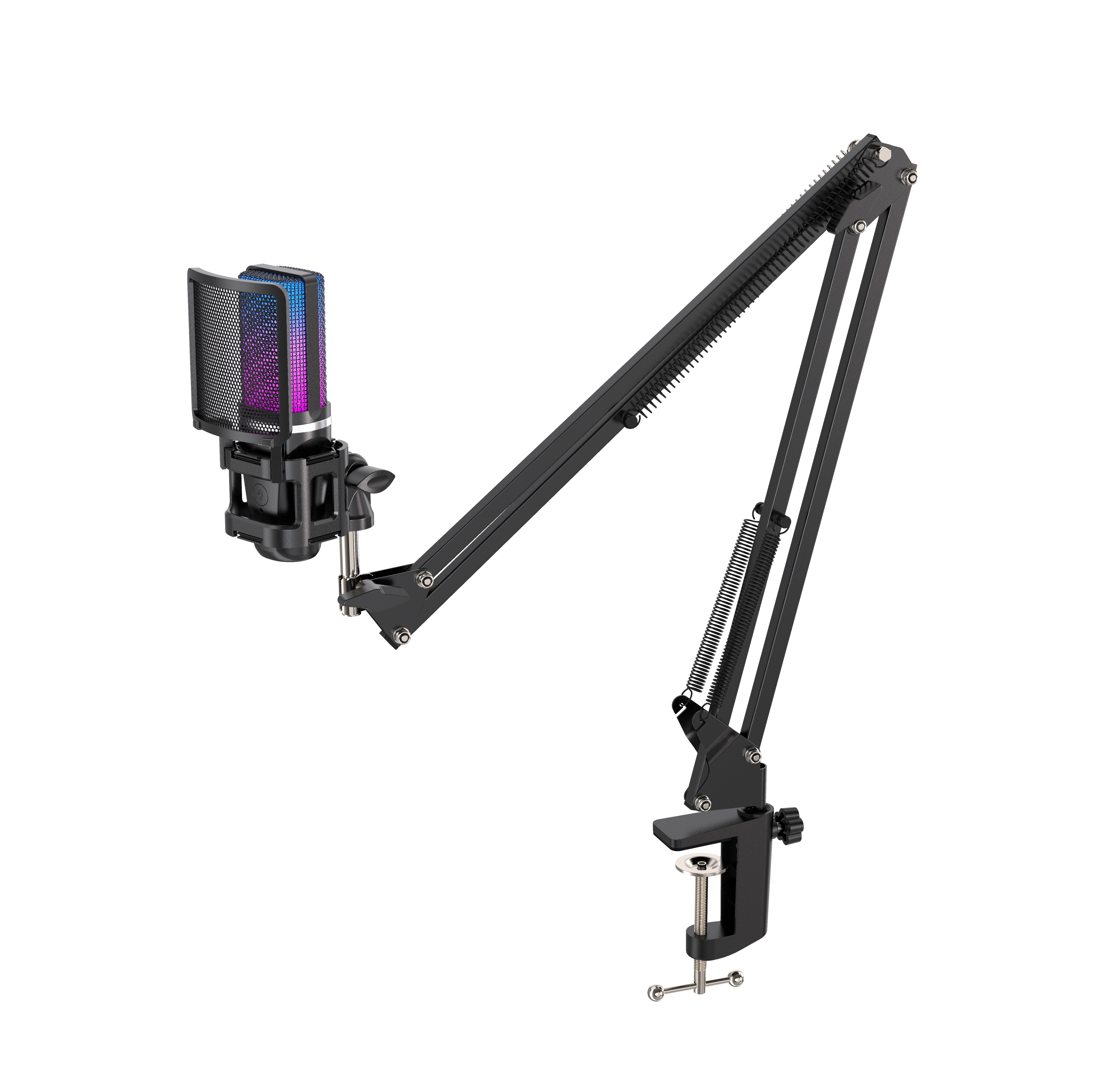 Playmax RGB Microphone PRO Kit Black
