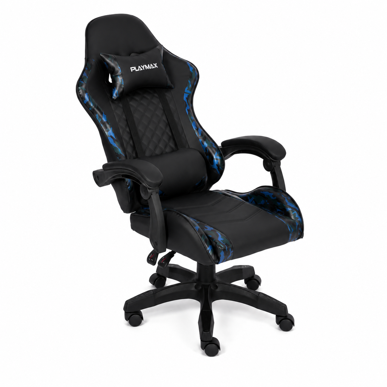 Playmax Studio Core Gaming Chair Blue Camo/Black