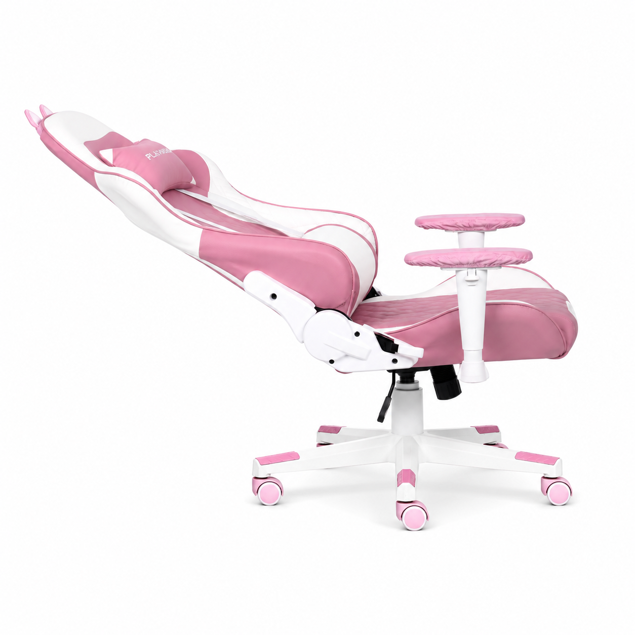 Playmax Studio Cat Gaming Chair Pink/white