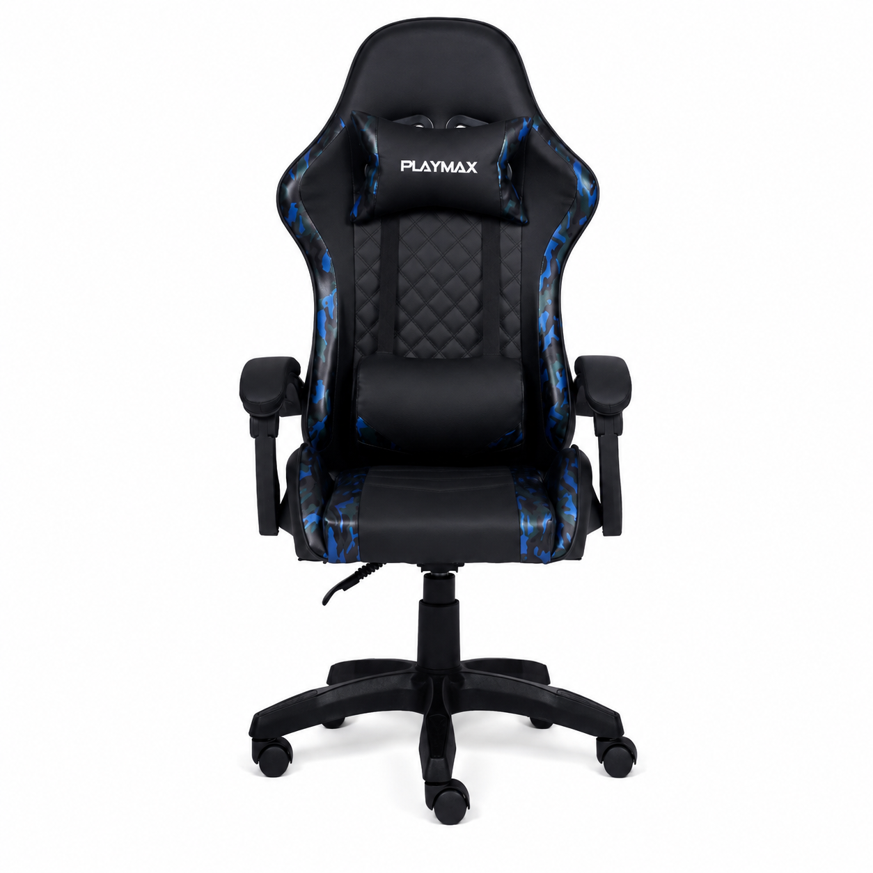 Playmax Studio Core Gaming Chair Blue Camo/Black