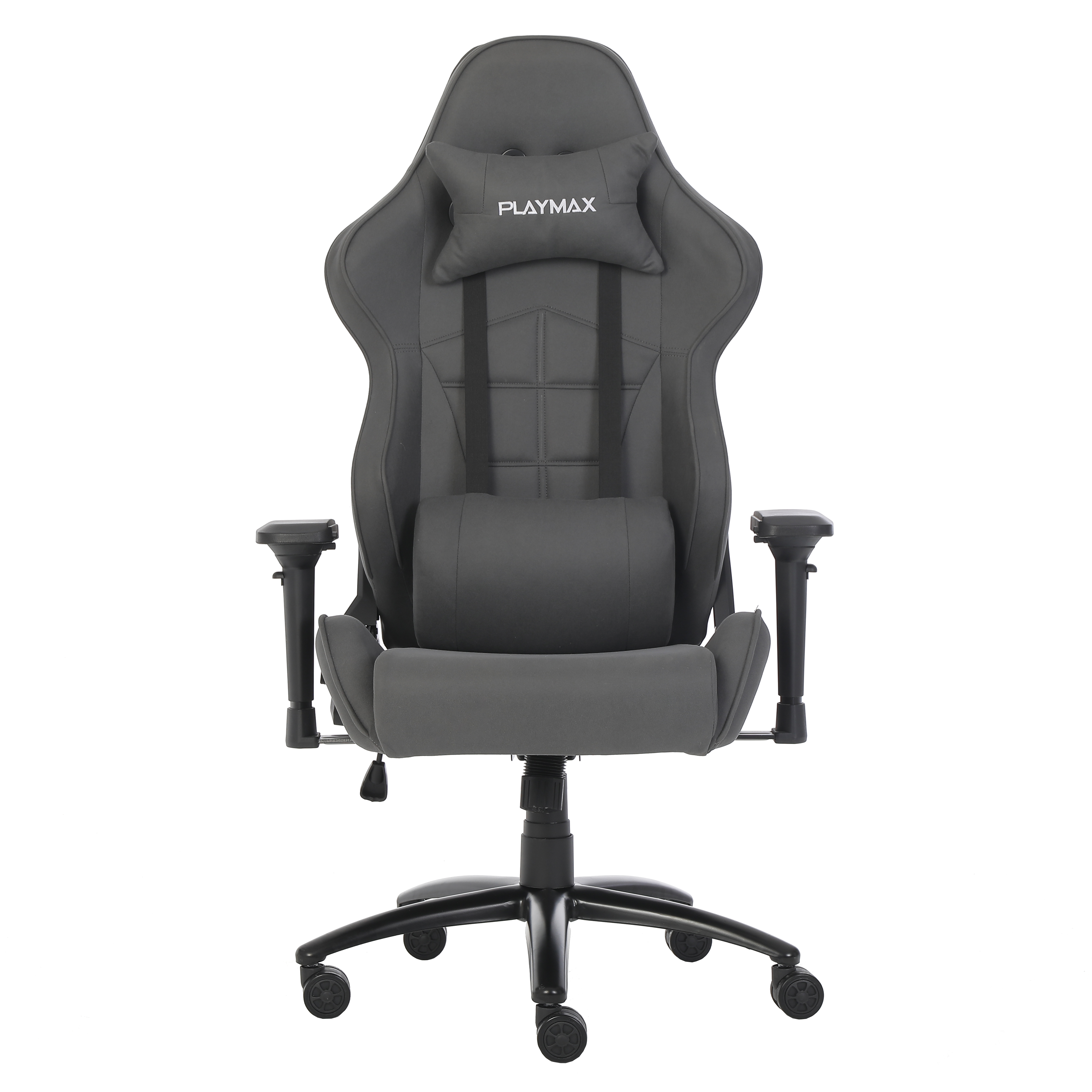 Playmax Fabric Gaming Chair - Grey