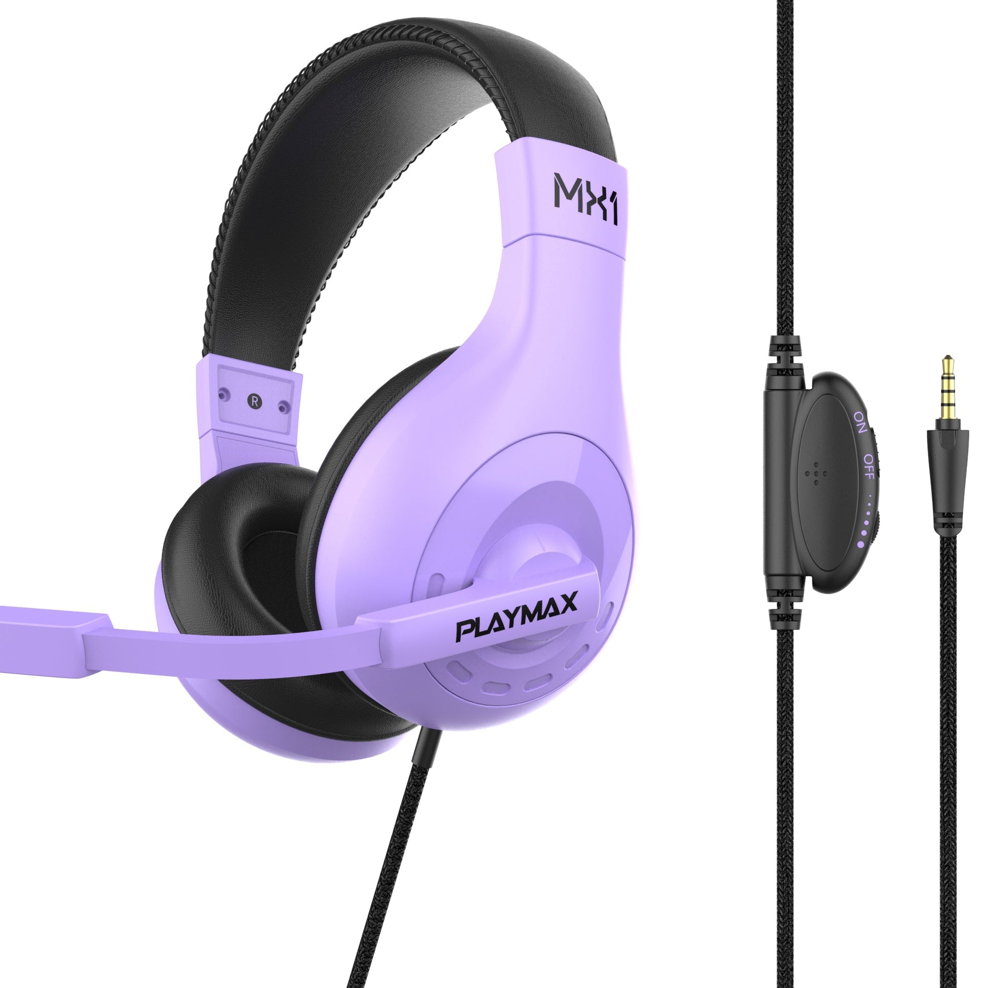 PLAYMAX MX1 UNIVERSAL HEADSET - LAVENDER