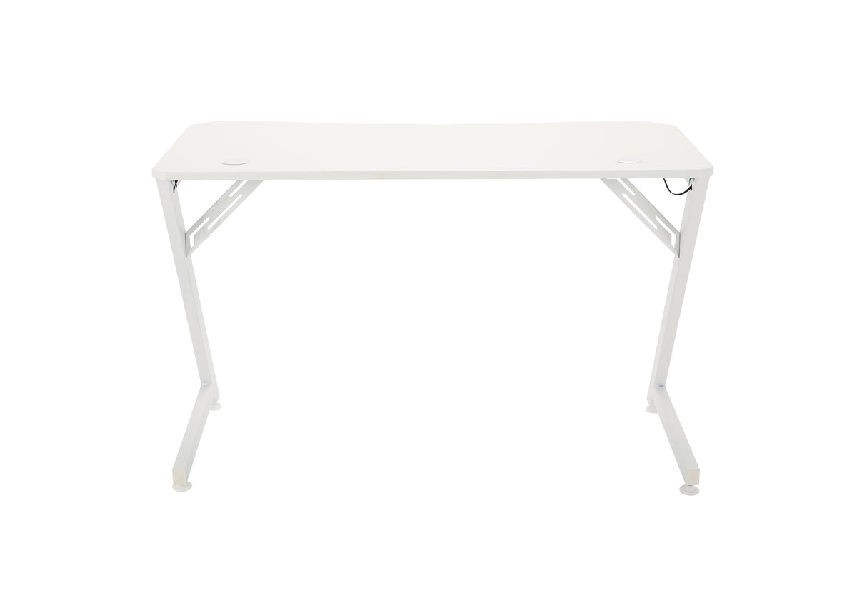 Playmax Studio Cyber Gaming Desk RGB White