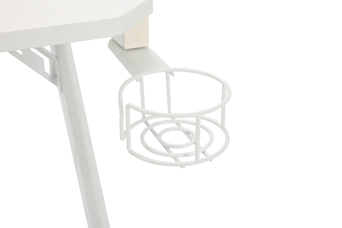 Playmax Studio Cyber Gaming Desk RGB White
