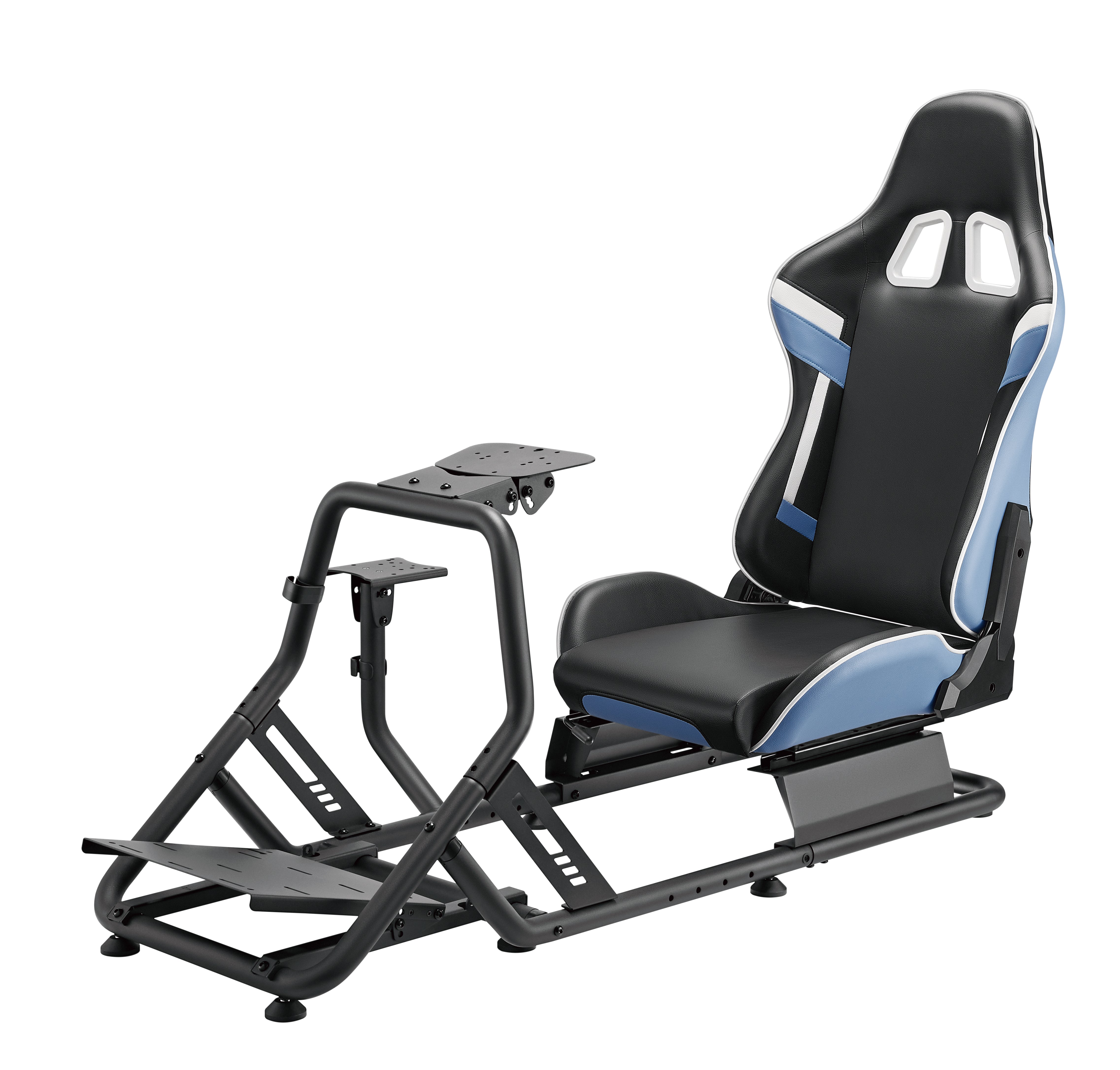 Playmax Classic Racing Simulator Cockpit & Monitor Mount Bundle
