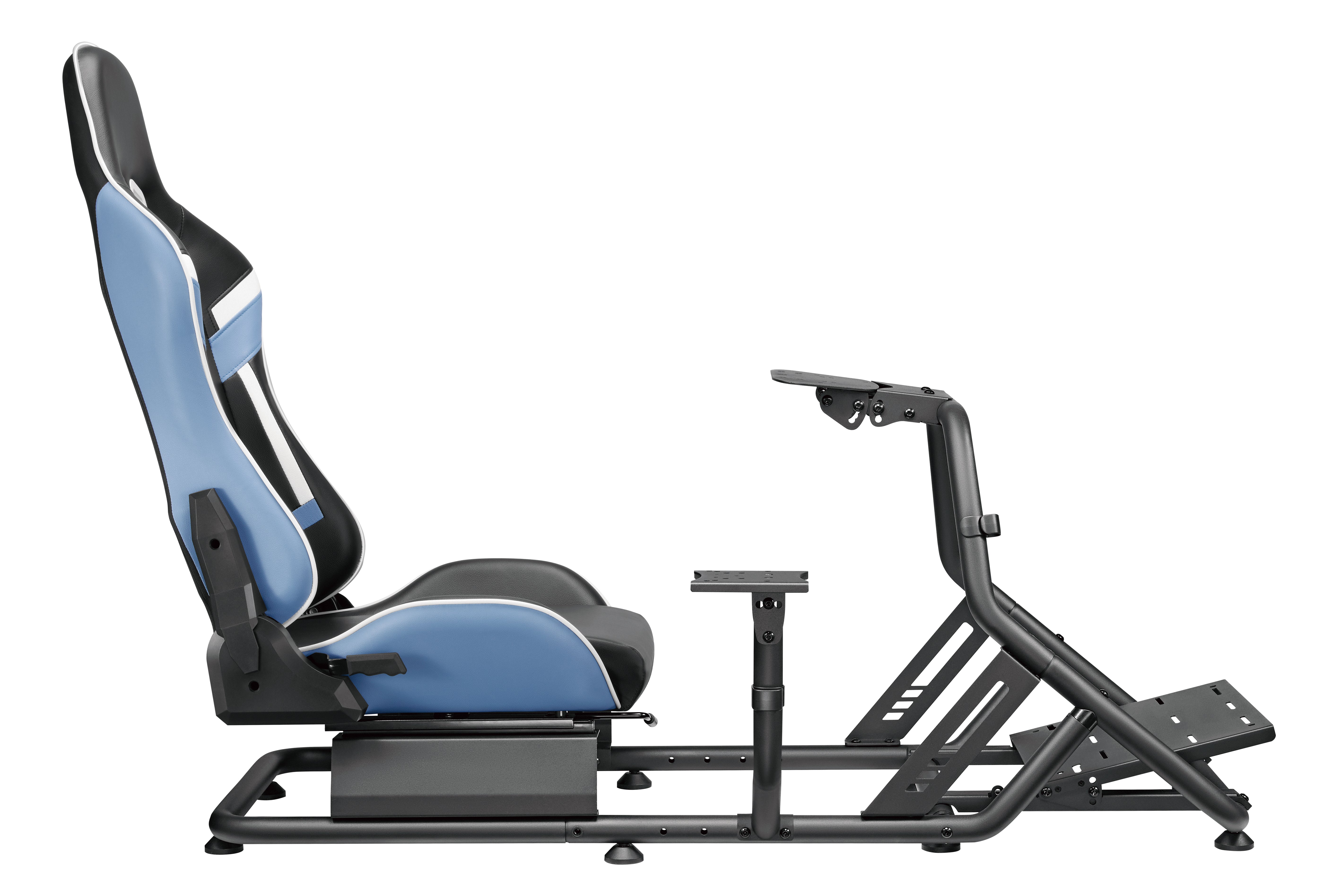 Playmax Classic Racing Simulator Cockpit & Monitor Mount Bundle