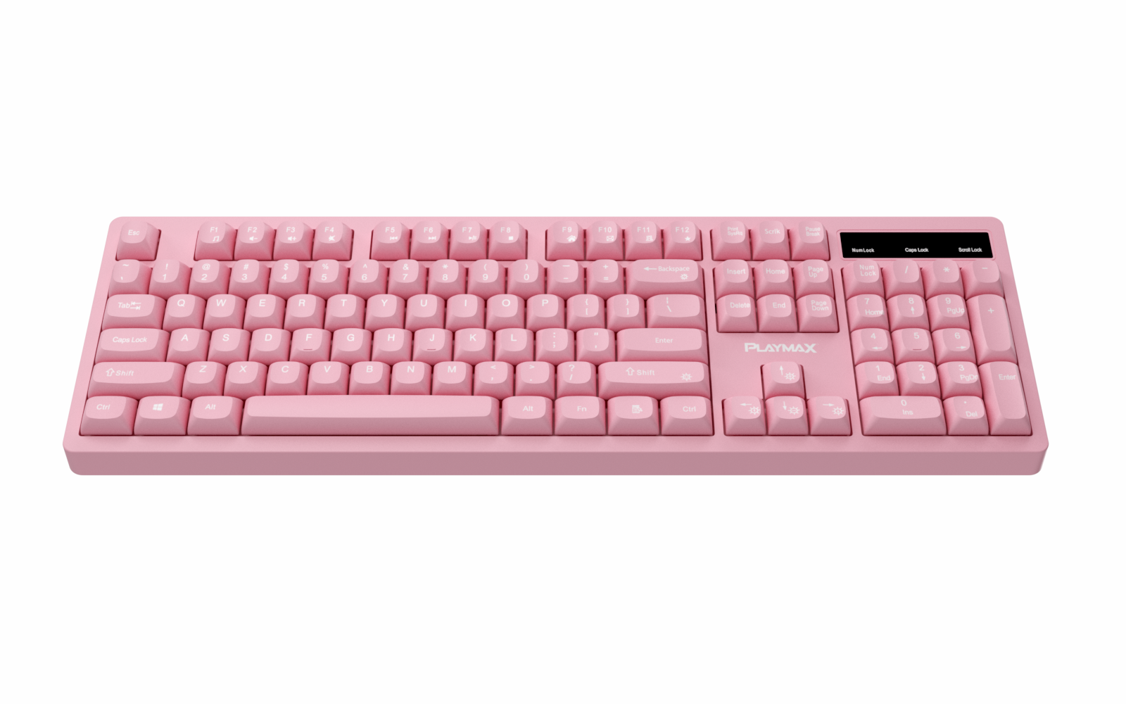 PLAYMAX PINK TABOO RGB KEYBOARD