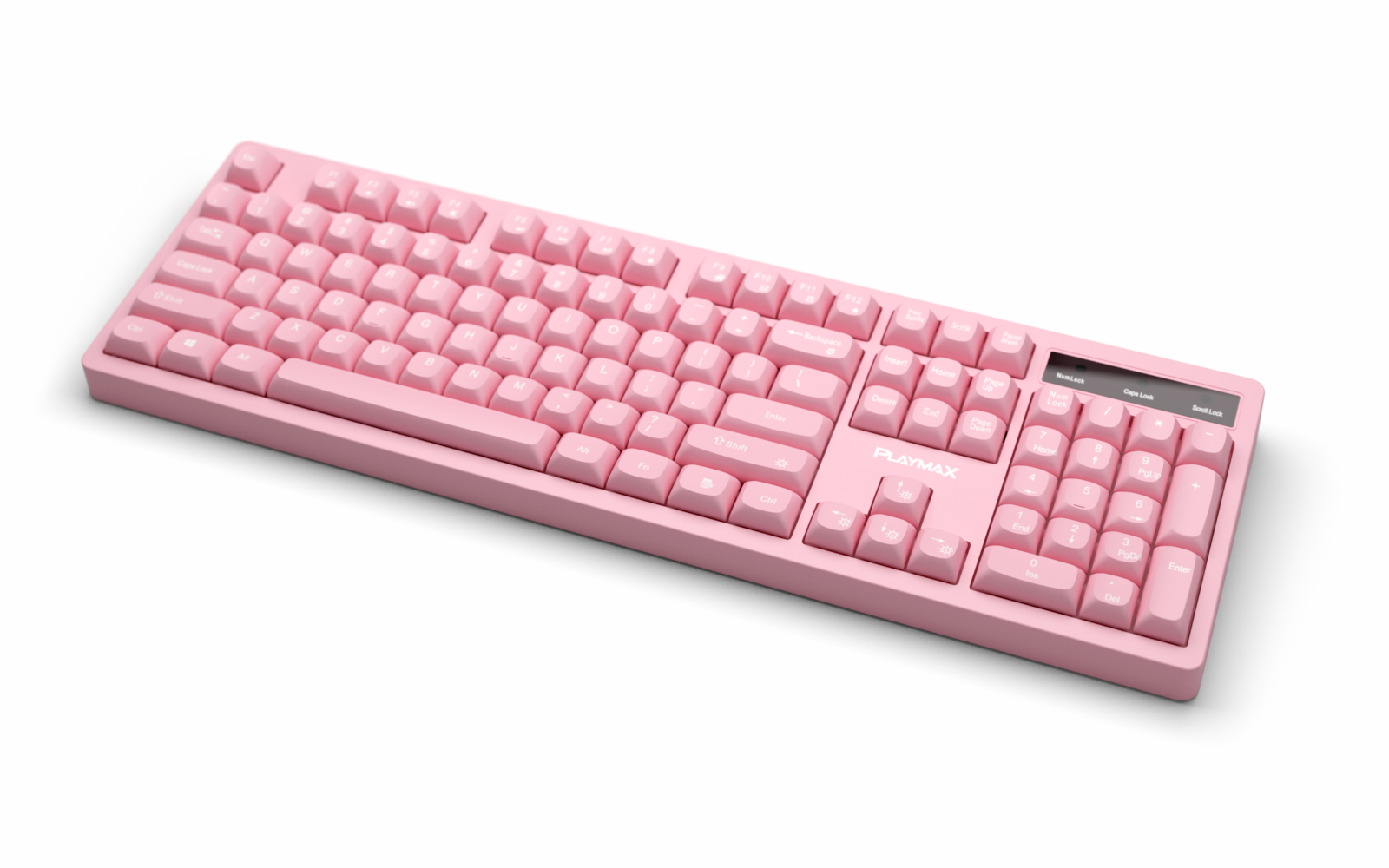 PLAYMAX PINK TABOO RGB KEYBOARD