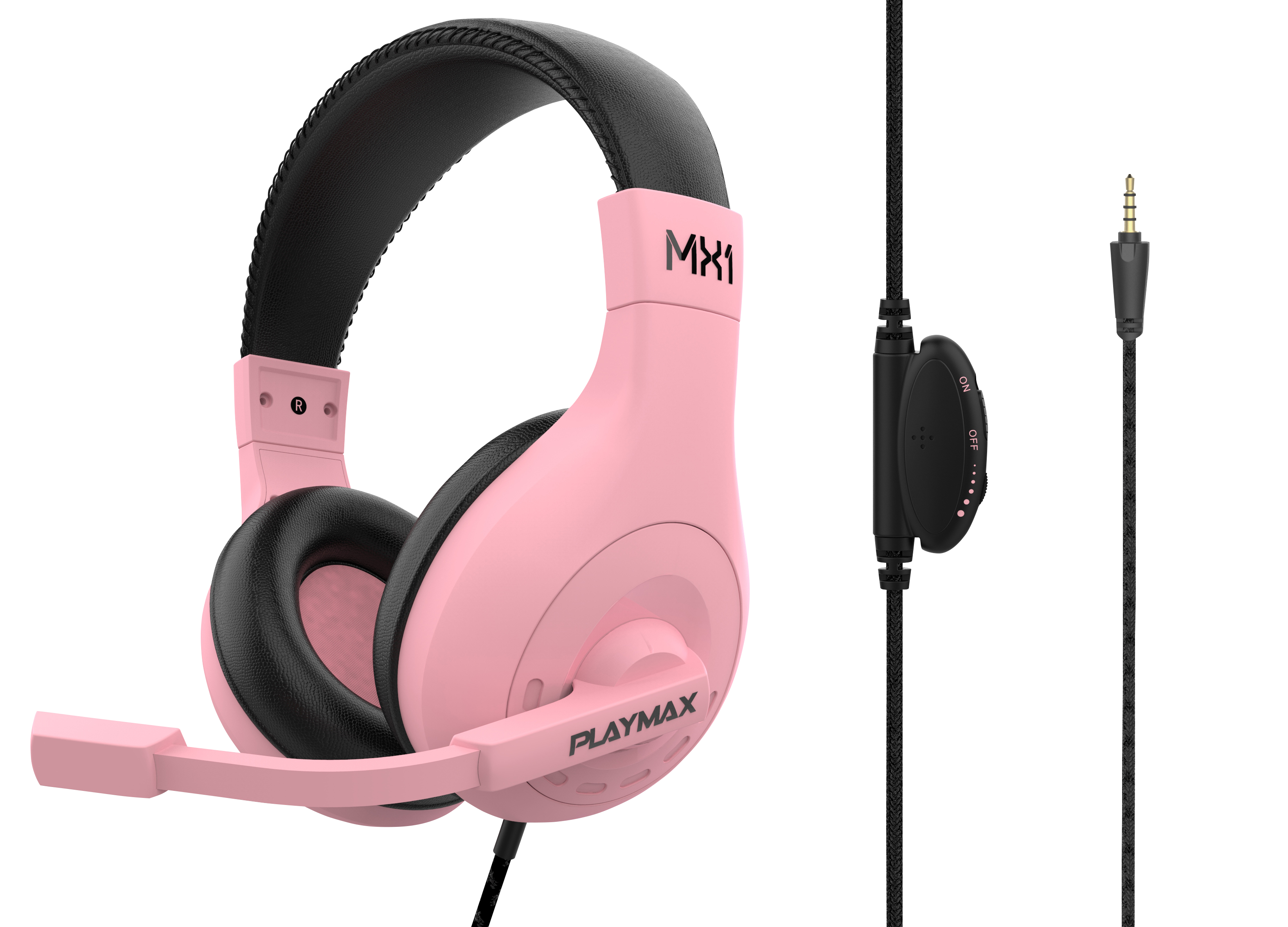 Playmax Pink Headset and Controller Bundle