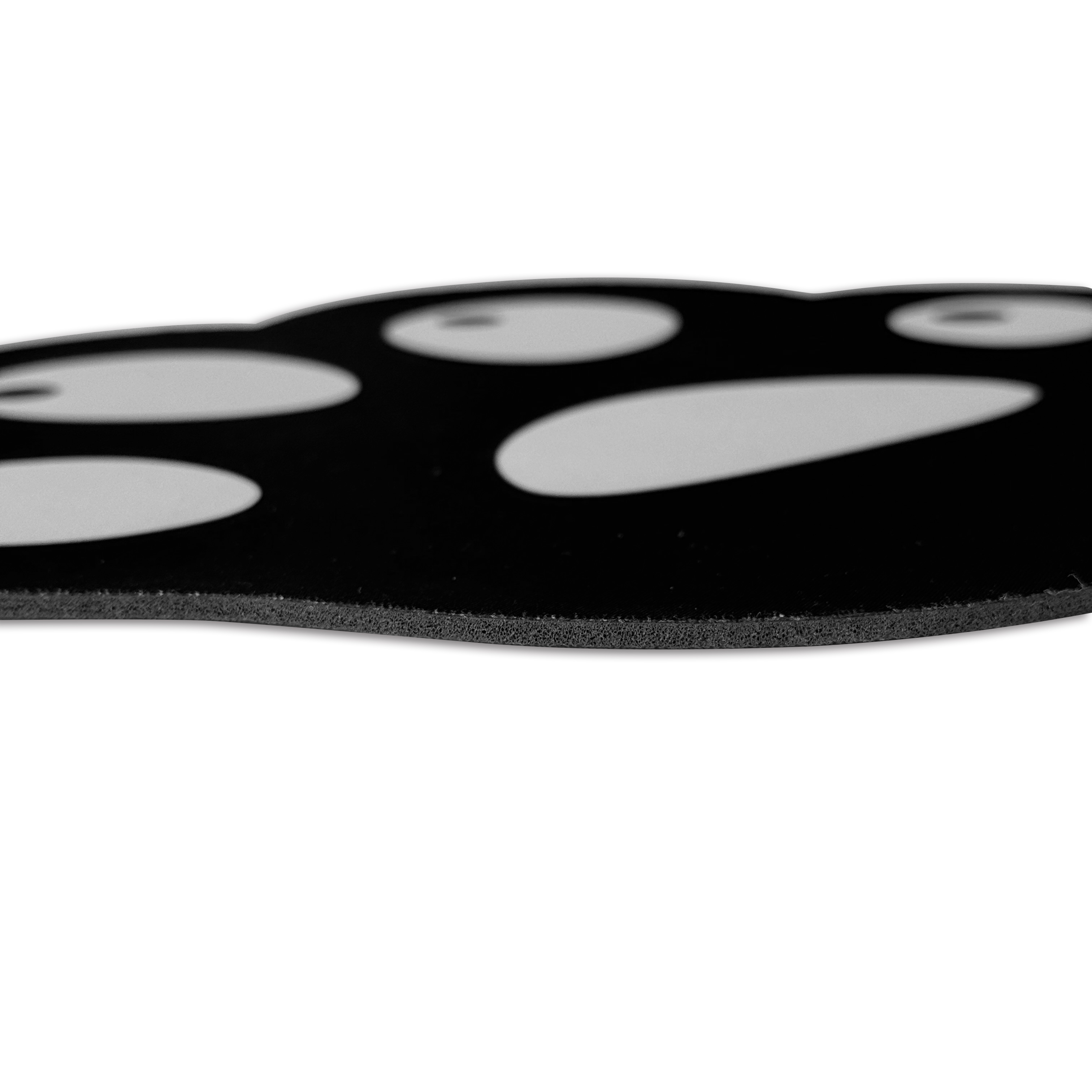 PLAYMAX PAW PRINT MOUSE MAT - BLACK
