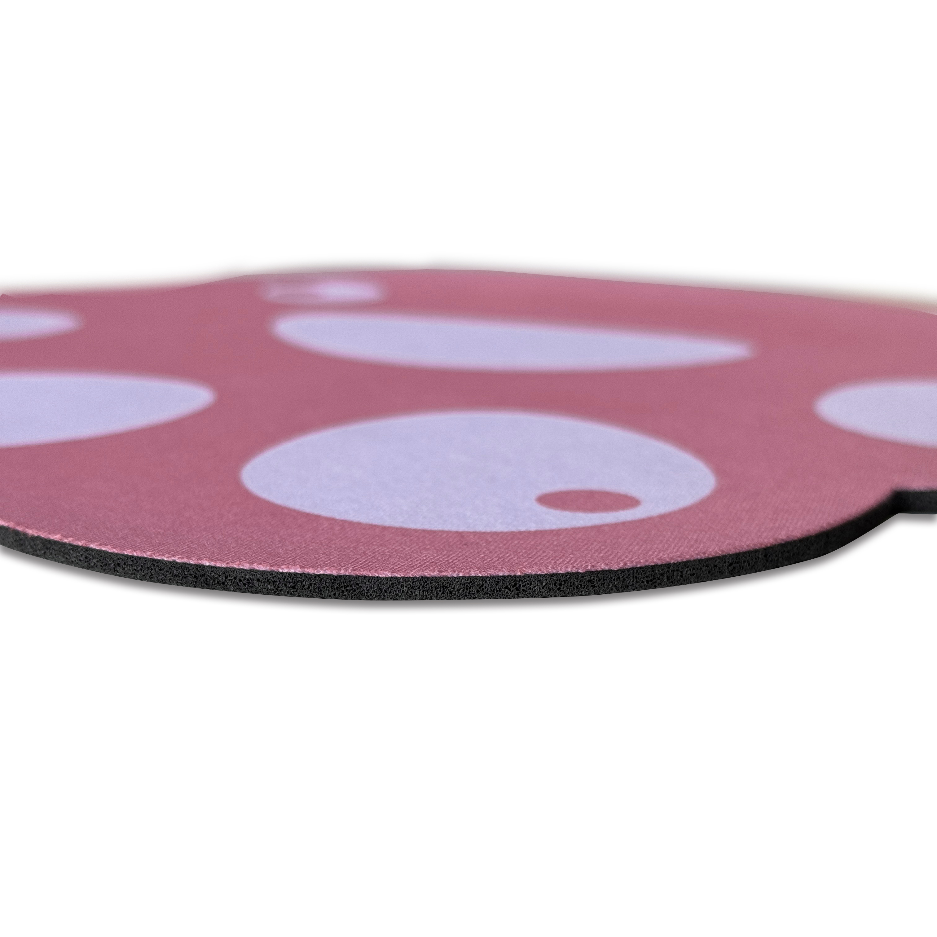 PLAYMAX PAW PRINT MOUSE MAT - PINK