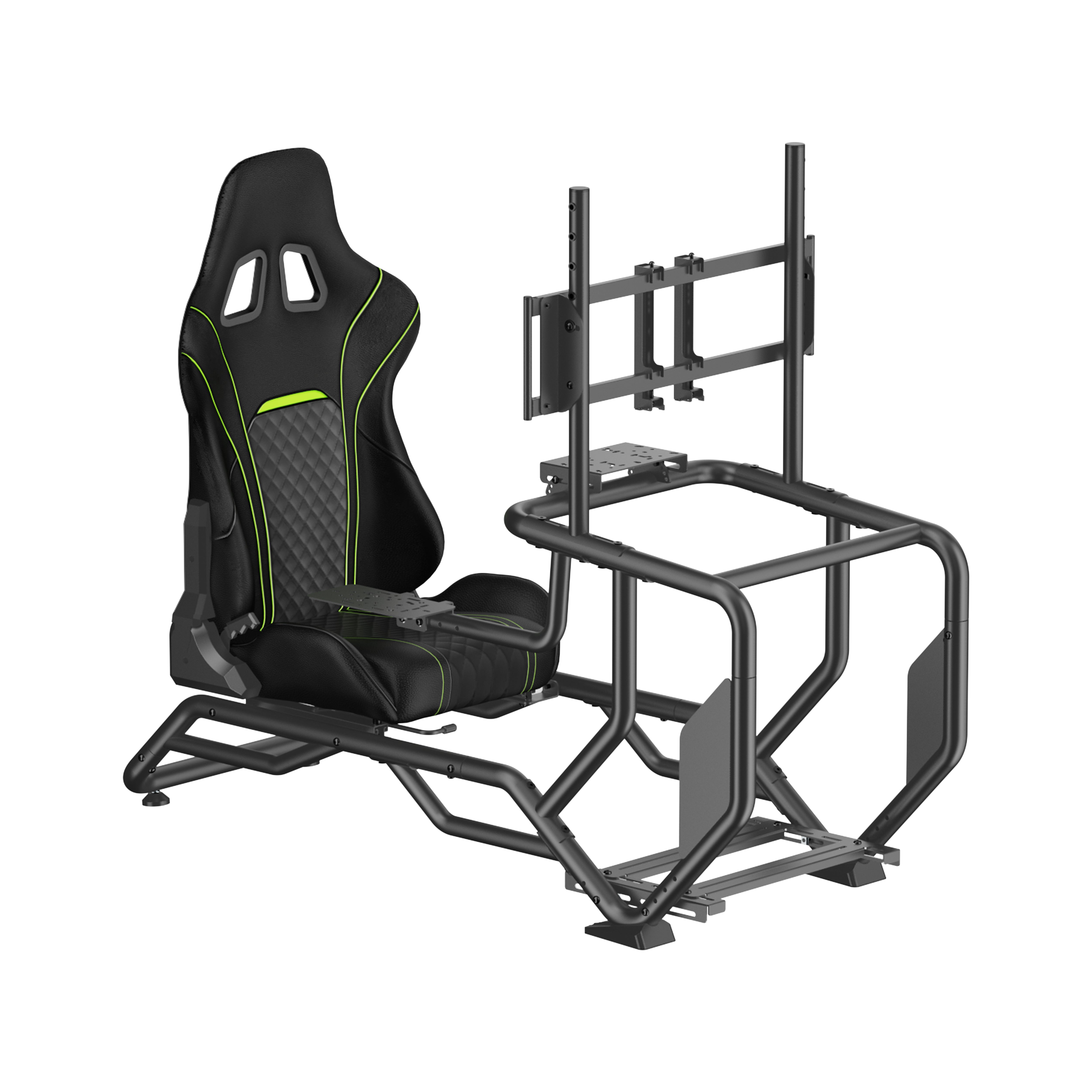 Playmax Racing Cockpit Simulator Seat with Monitor Mount