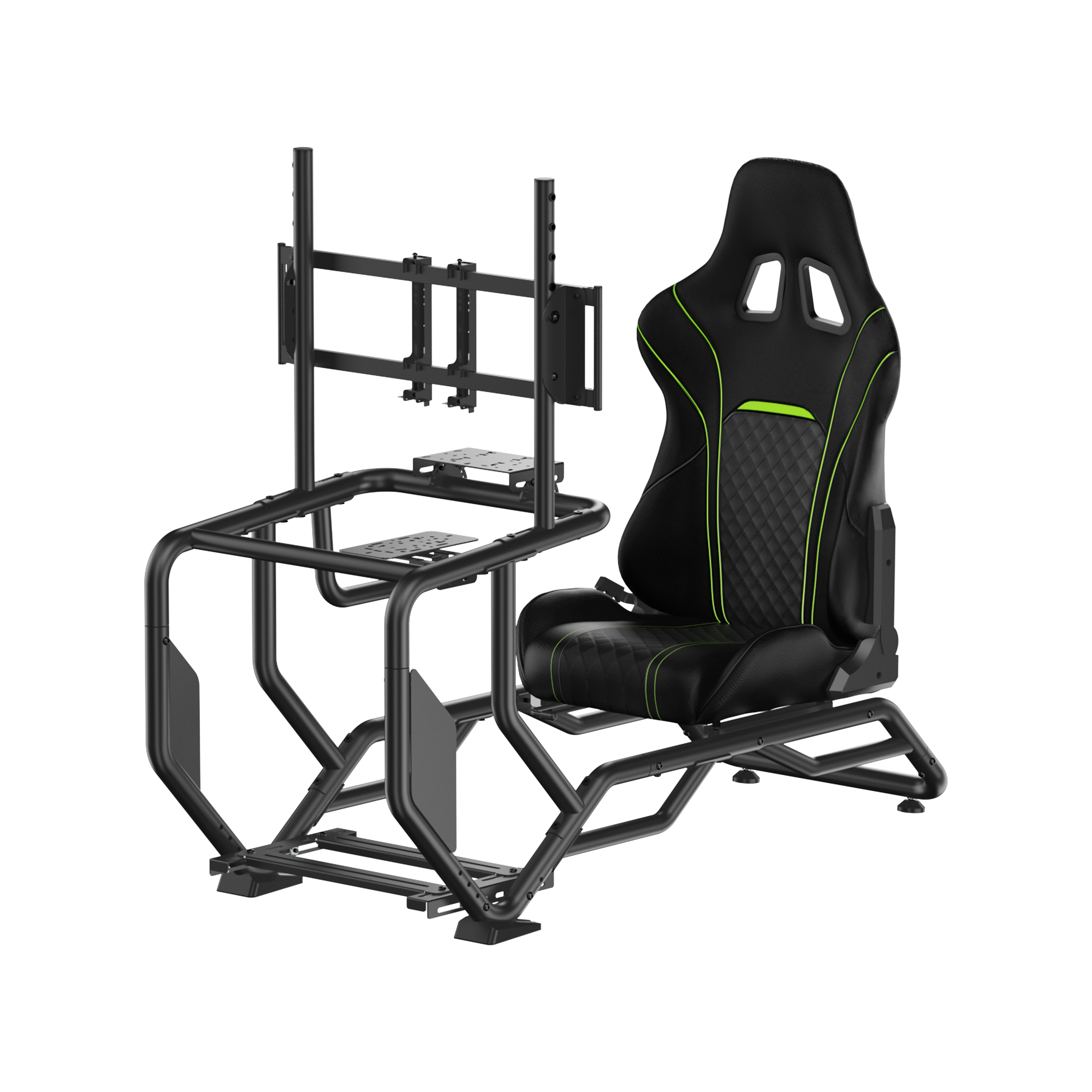 Playmax Racing Cockpit Simulator Seat with Monitor Mount