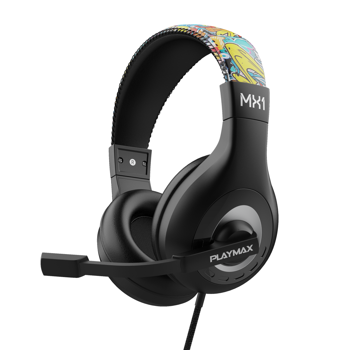 Playmax Graffiti Headset and Controller Bundle
