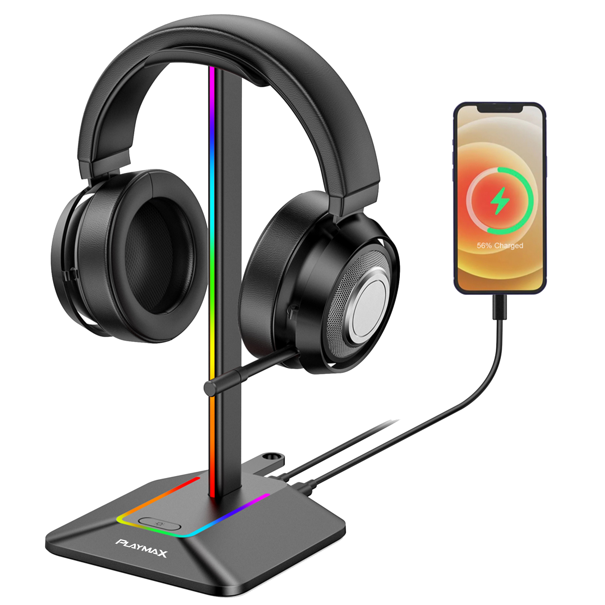 PLAYMAX RGB HEADSET STAND
