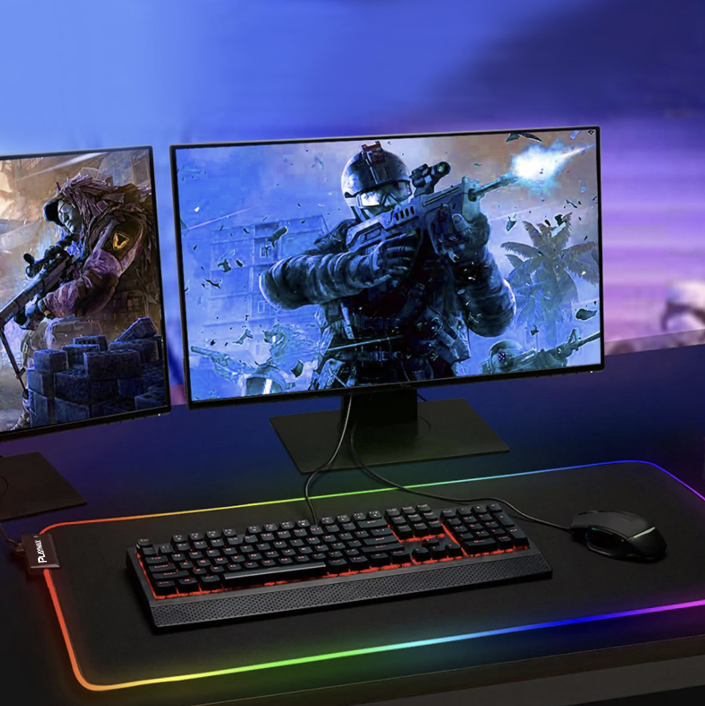 Playmax Surface X2-RGB Mouse Mat - PC