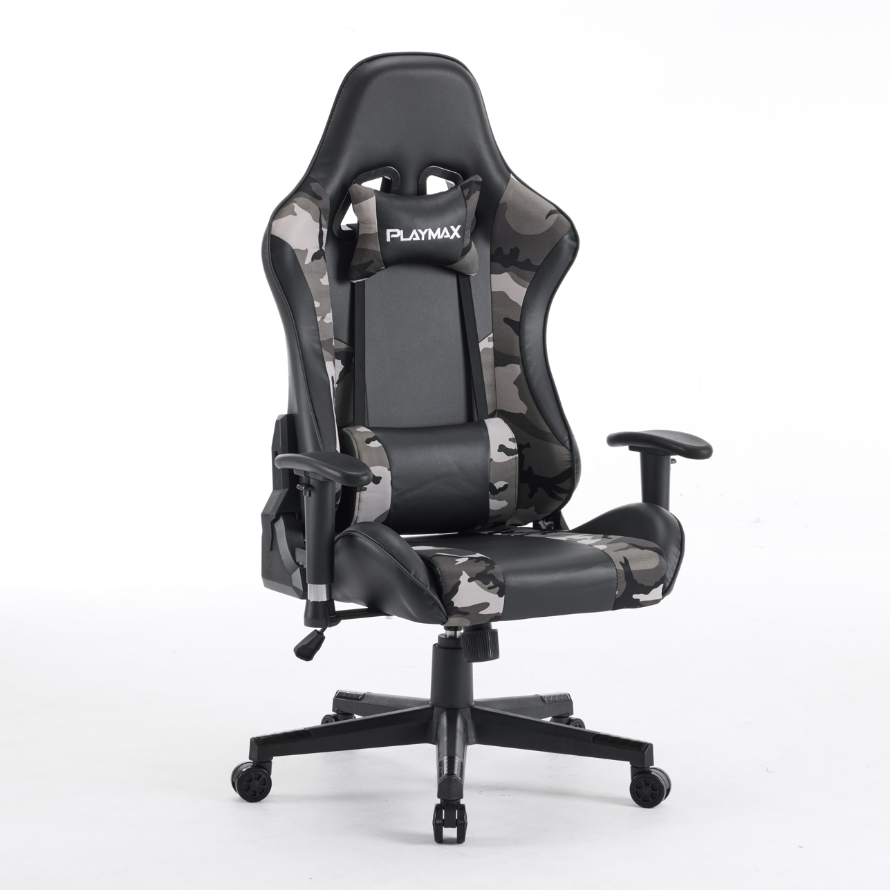 FABRIC BLACK / GREY CAMO ELITE GAMING CHAIR
