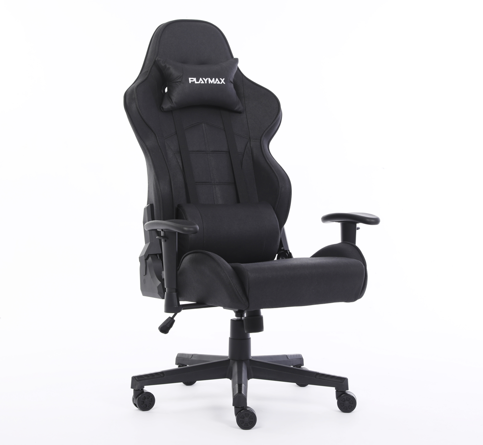 Playmax Studio Classic Gaming Chair Fabric Black