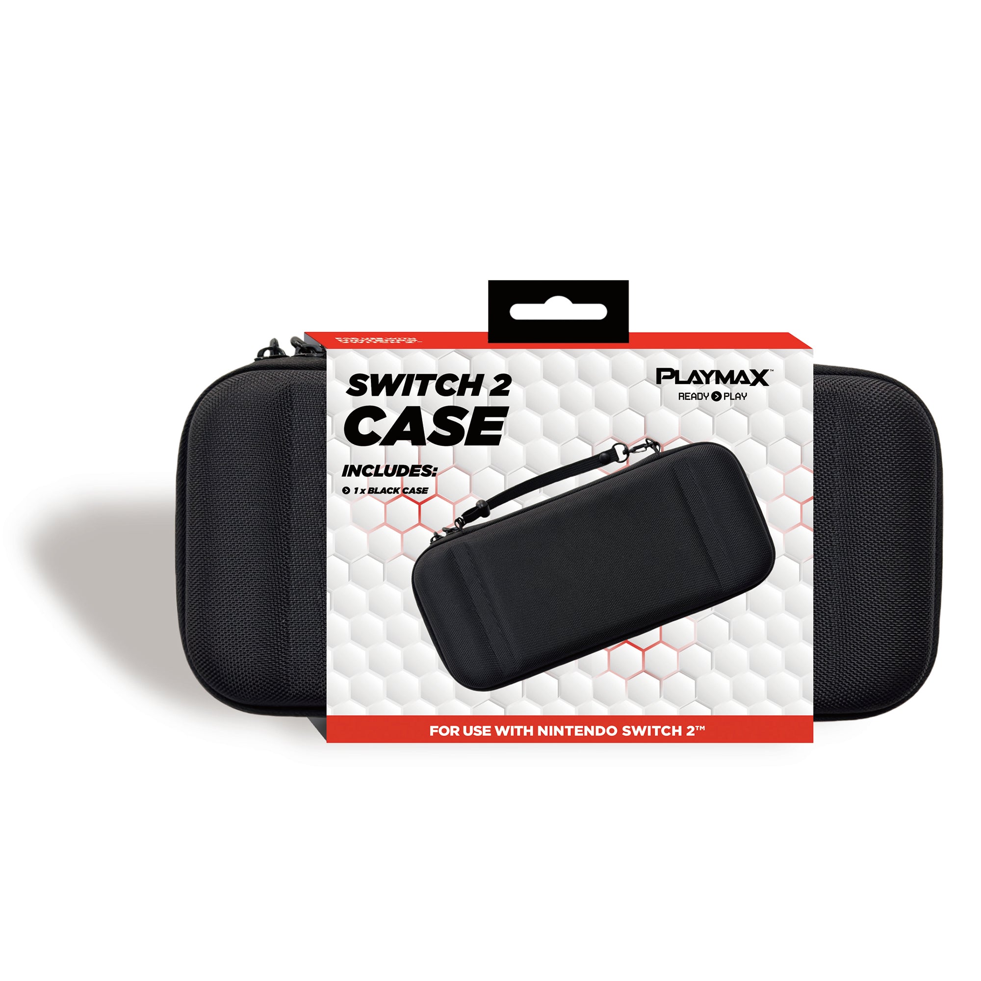 Playmax Switch 2 Case Fabric Black