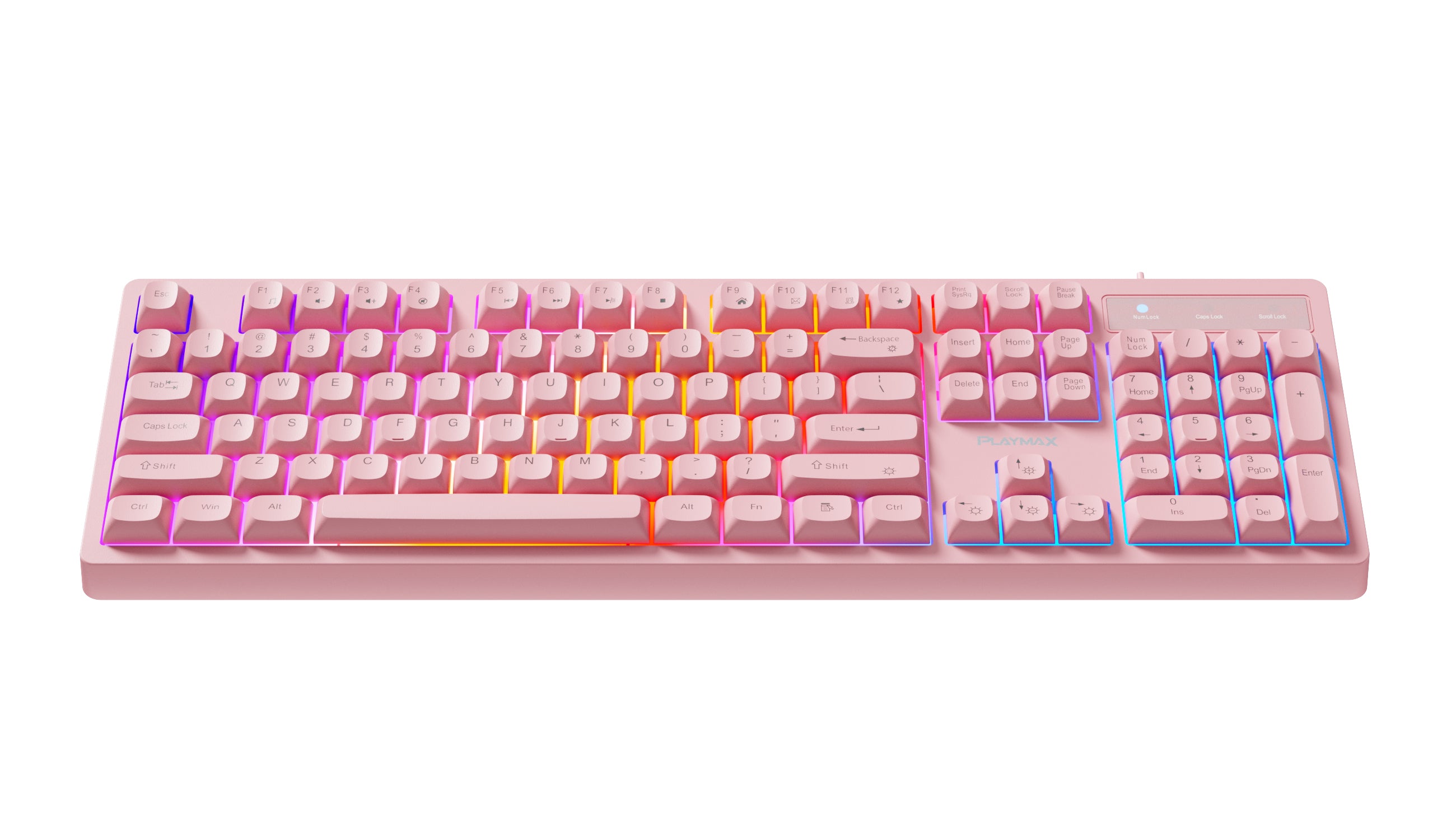 Playmax Pink Taboo Membrane Keyboard