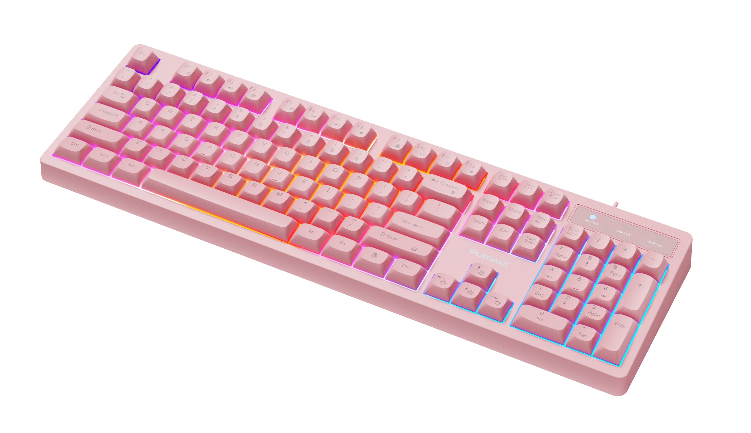 Playmax Pink Taboo Membrane Keyboard