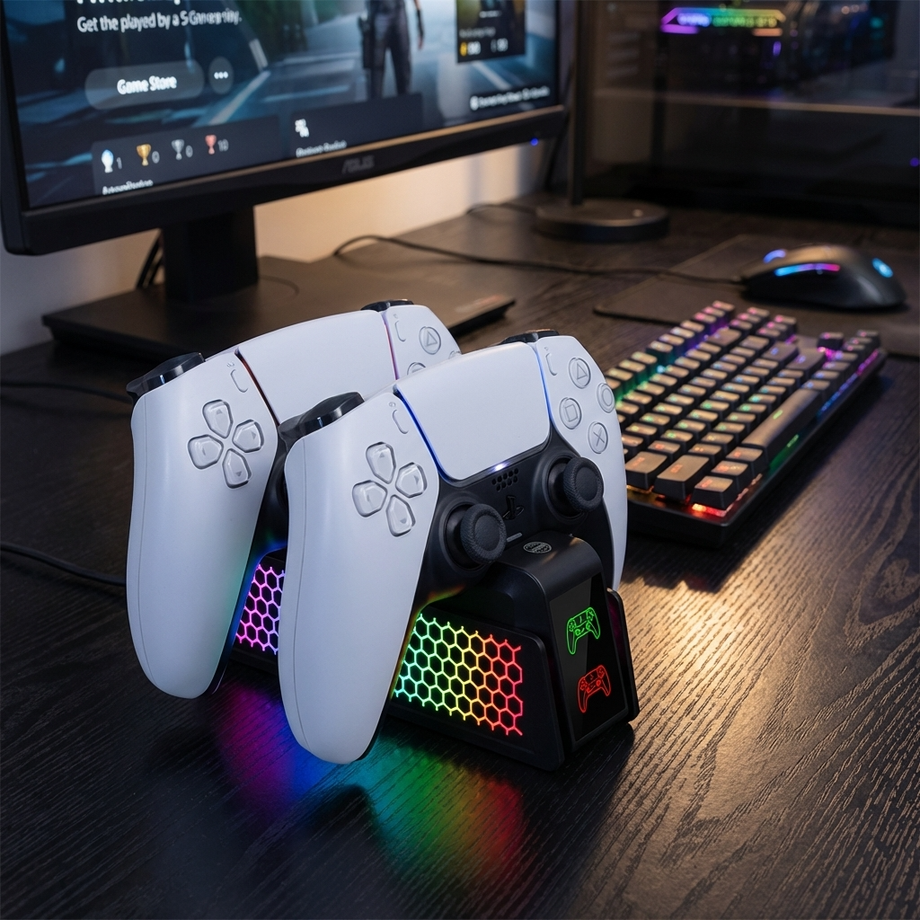 Playmax PS5 Dual Controller Charger