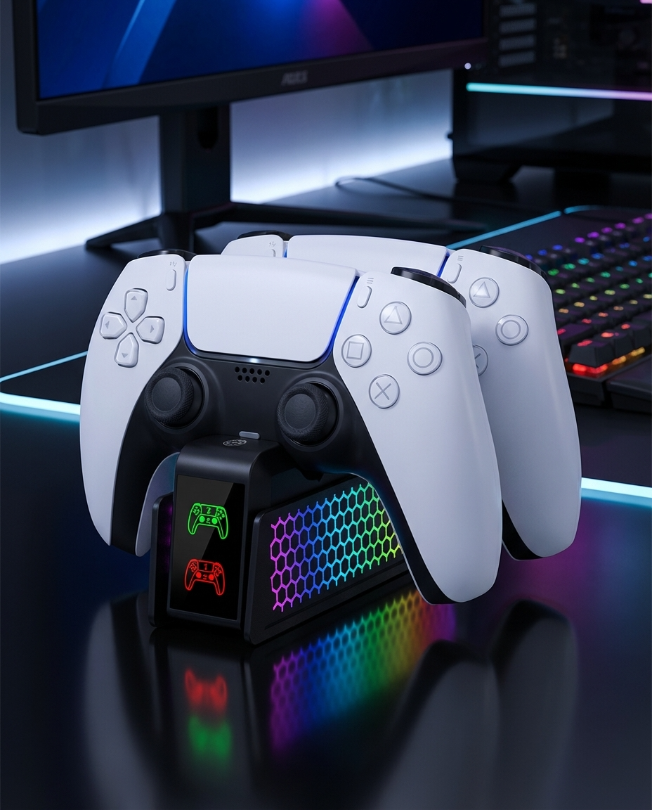 Playmax PS5 Dual Controller Charger