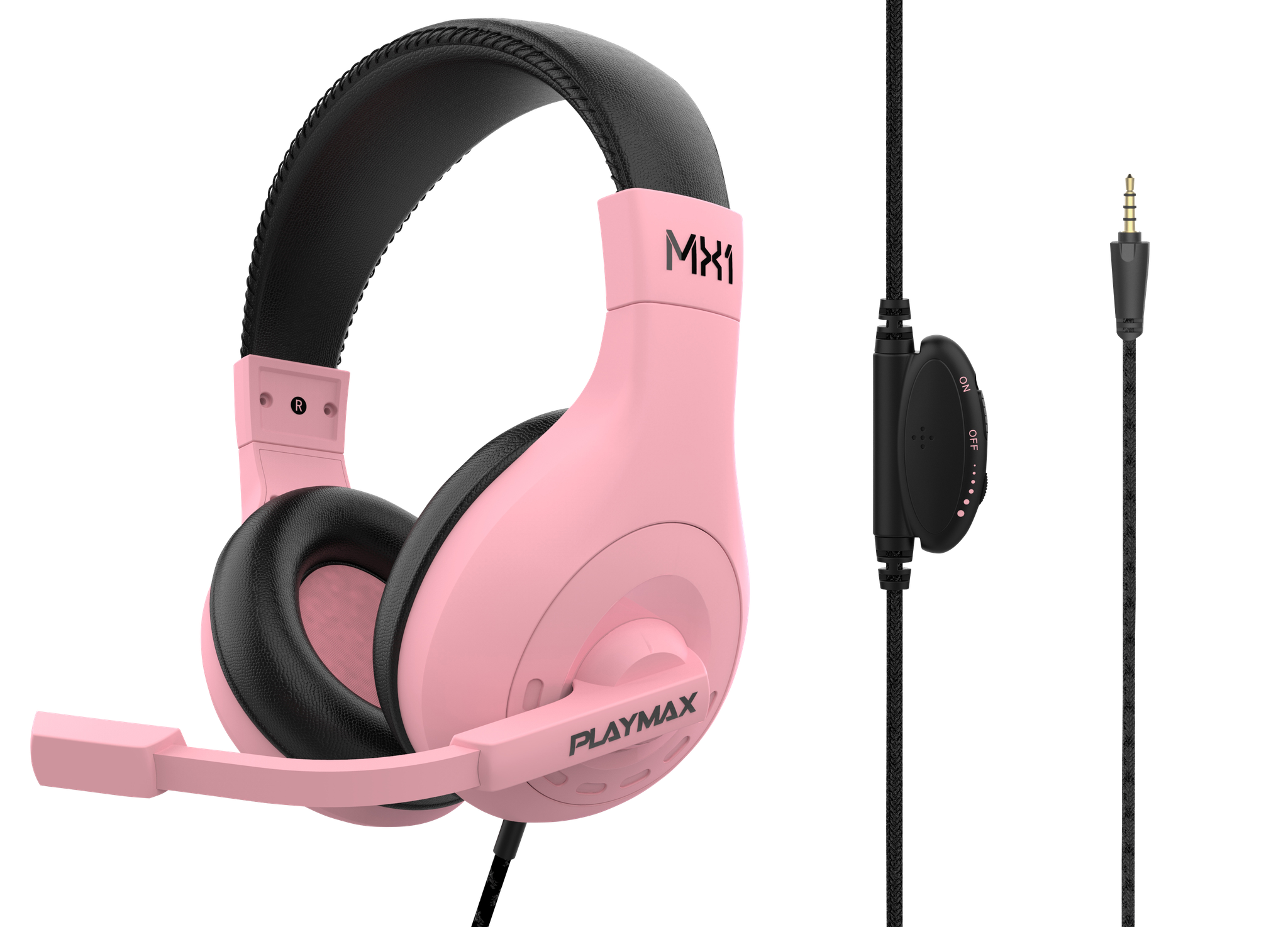 PLAYMAX MX1 UNIVERSAL HEADSET - PINK