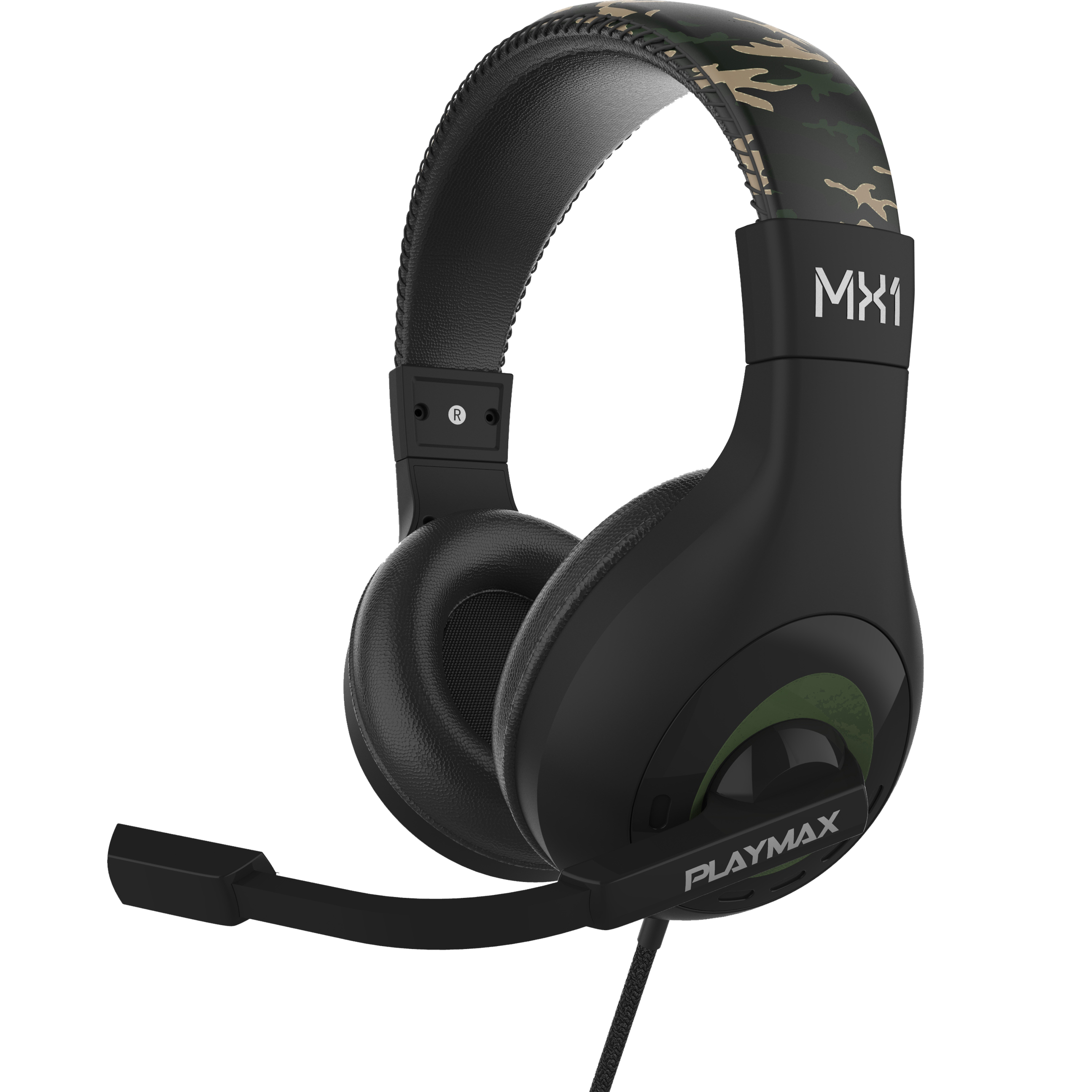 PLAYMAX MX1 UNIVERSAL HEADSET - JUNGLE CAMO