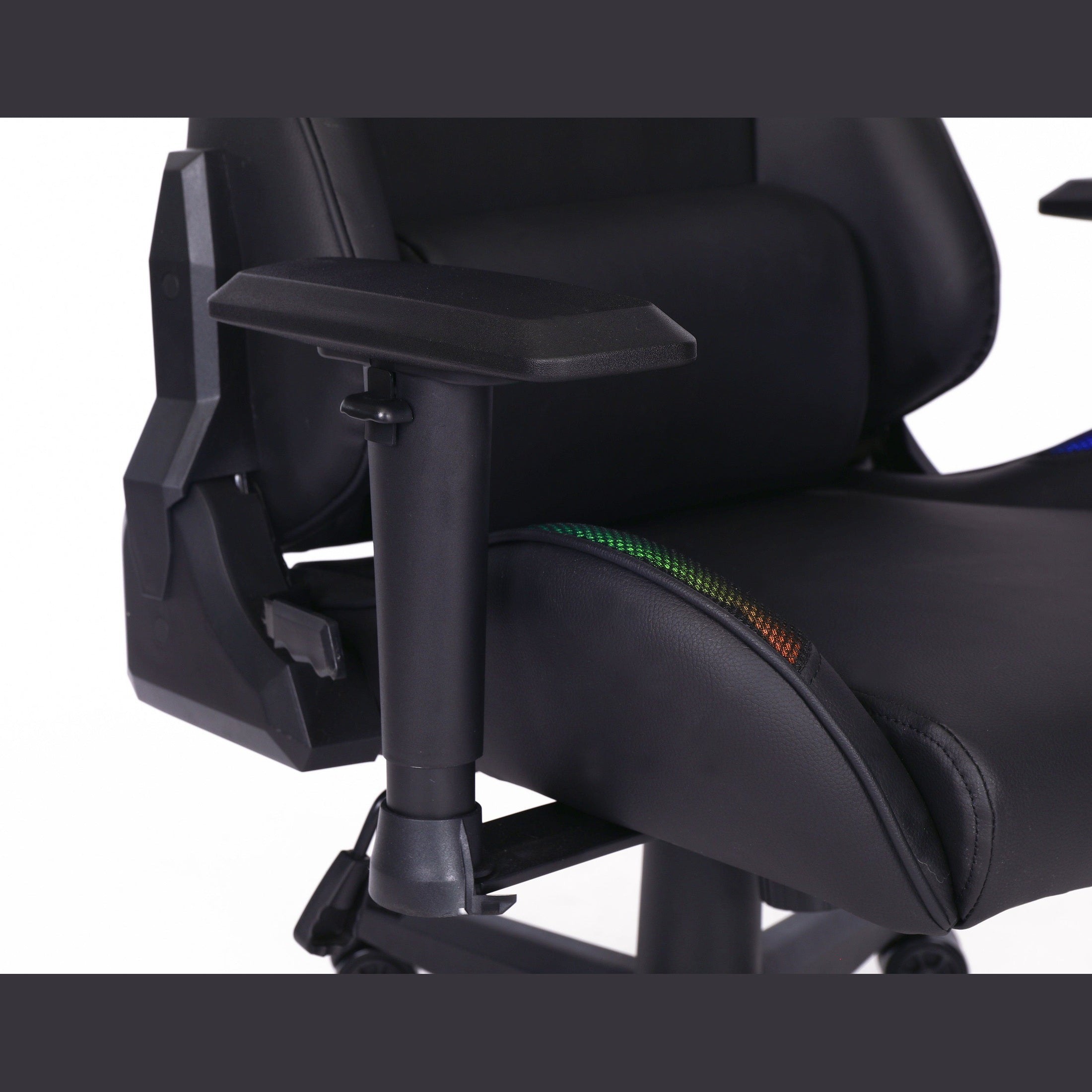 PLAYMAX PRO GAMING CHAIR - BLACK RGB
