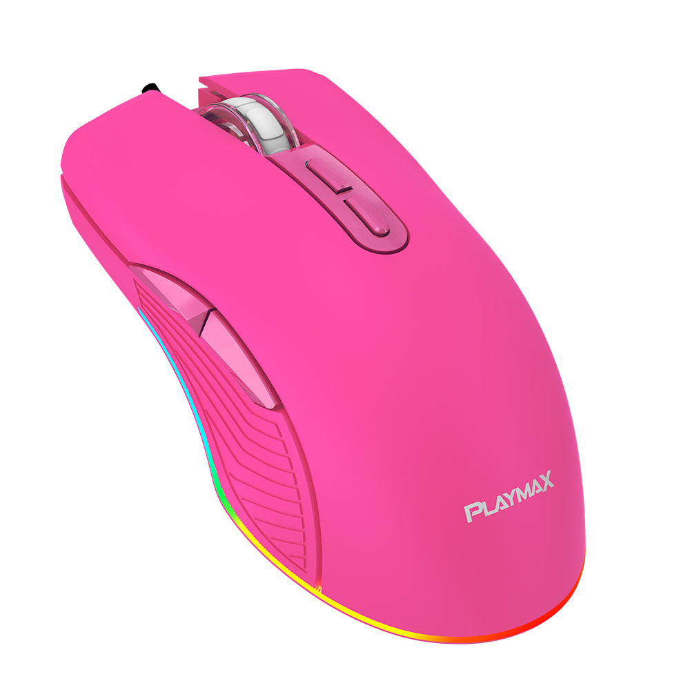 Playmax Hot Pink Taboo RGB Mouse