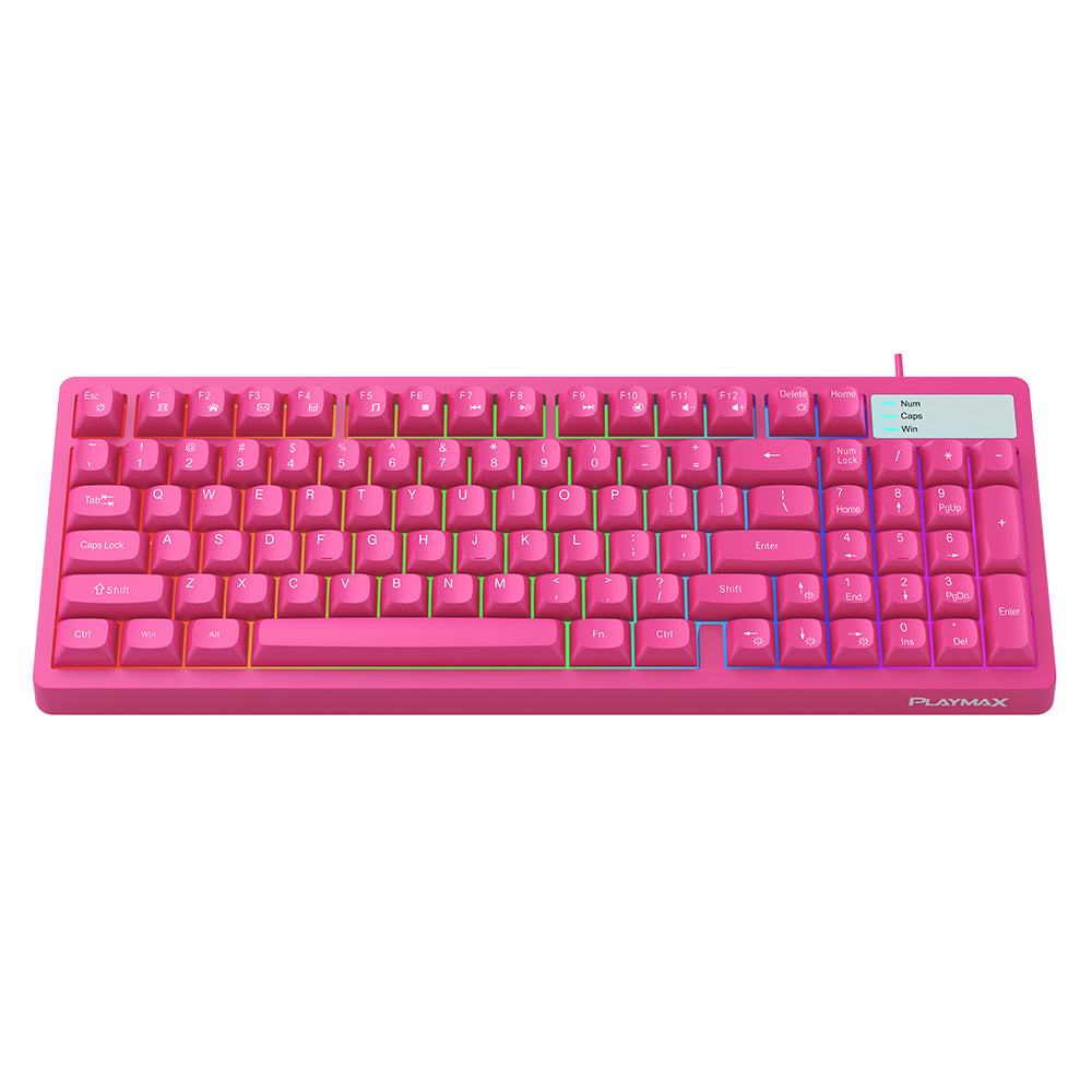 Playmax Hot Pink Taboo Keyboard