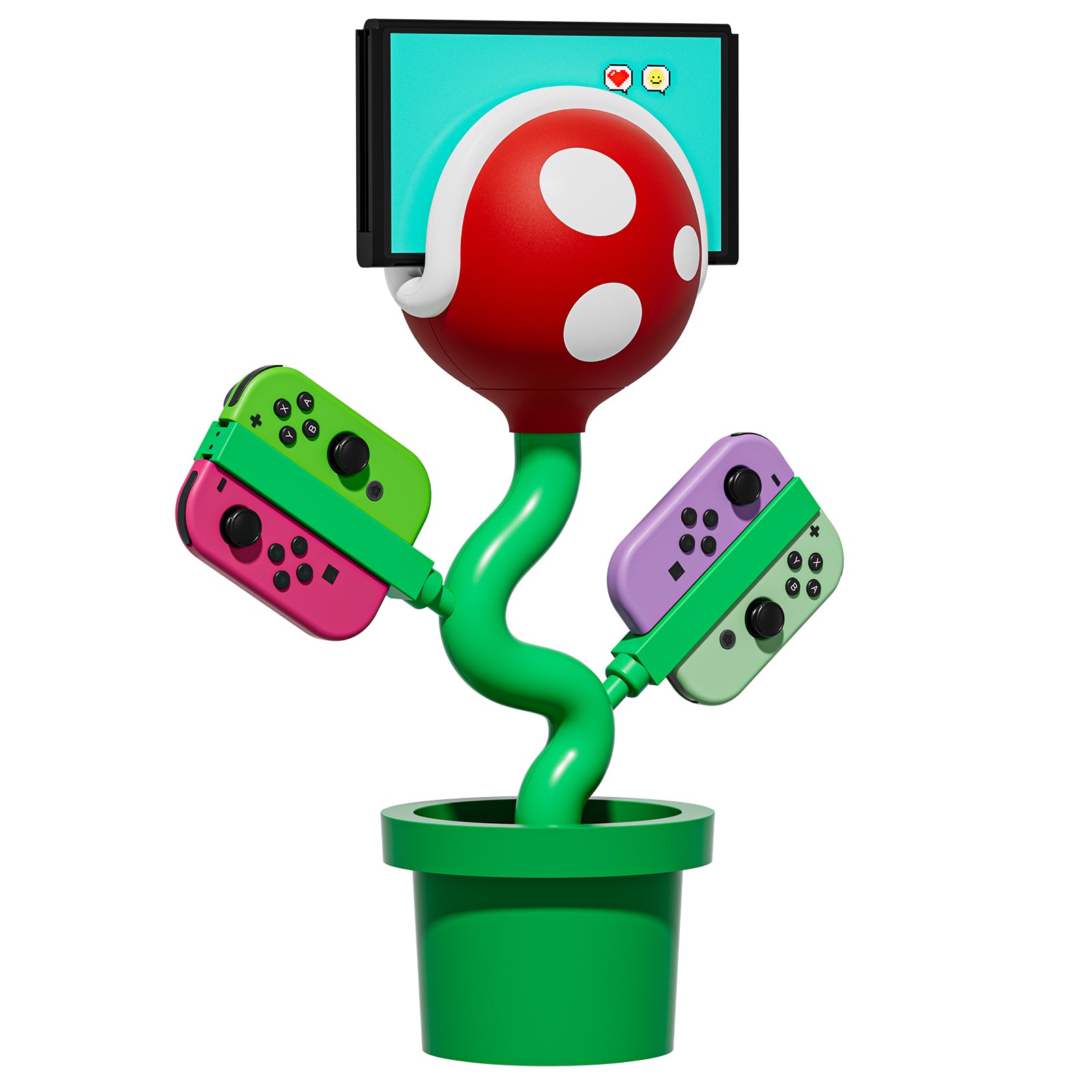 POWKONG Piranha Plant Dock for Switch and Switch OLED