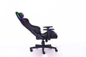 PLAYMAX PRO GAMING CHAIR - BLACK RGB