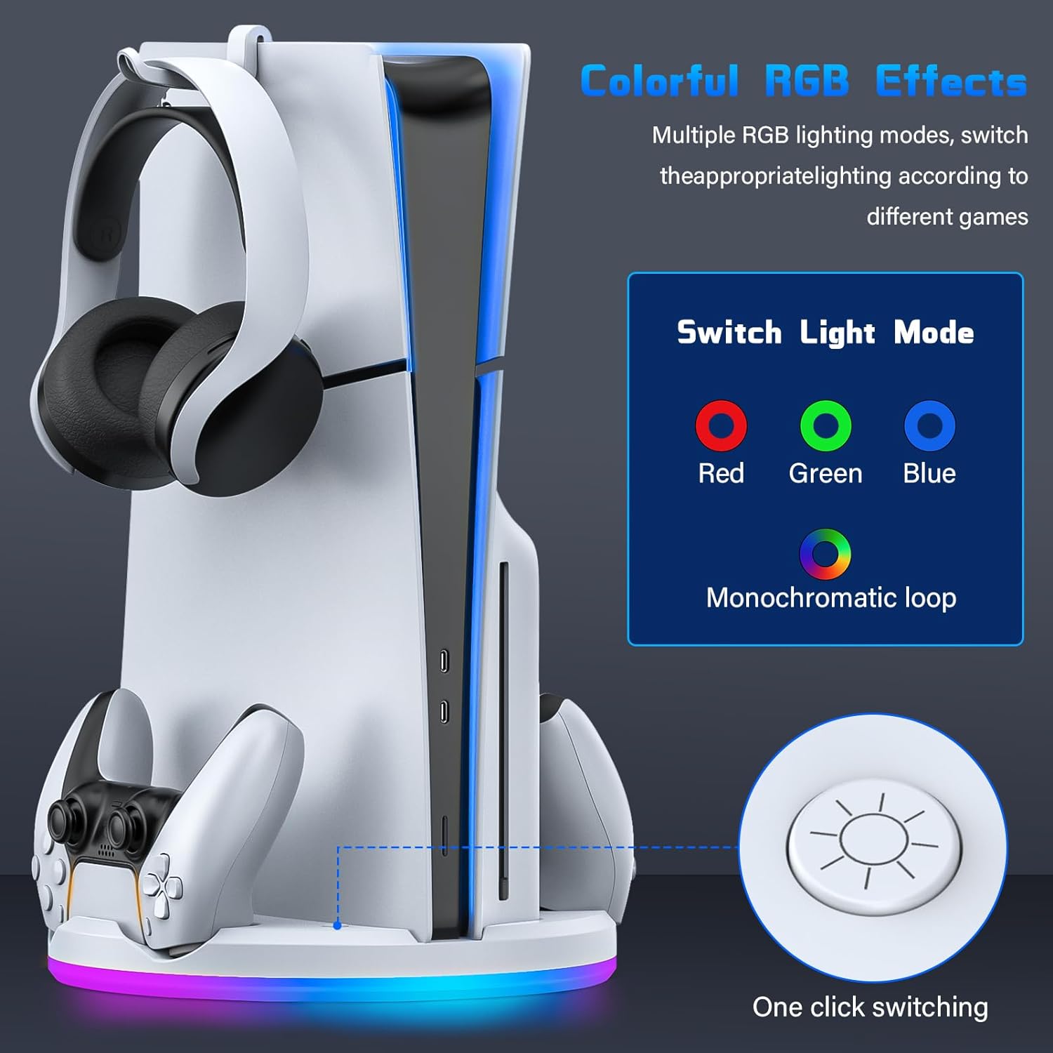 PLAYMAX PS5 SLIM CHARGING STAND