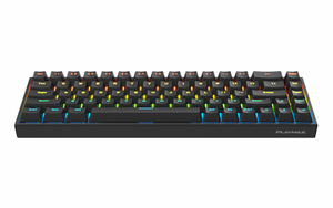 PLAYMAX MINI MECHANICAL GAMING KEYBOARD - BLACK