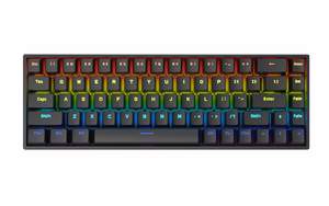 PLAYMAX MINI MECHANICAL GAMING KEYBOARD - BLACK