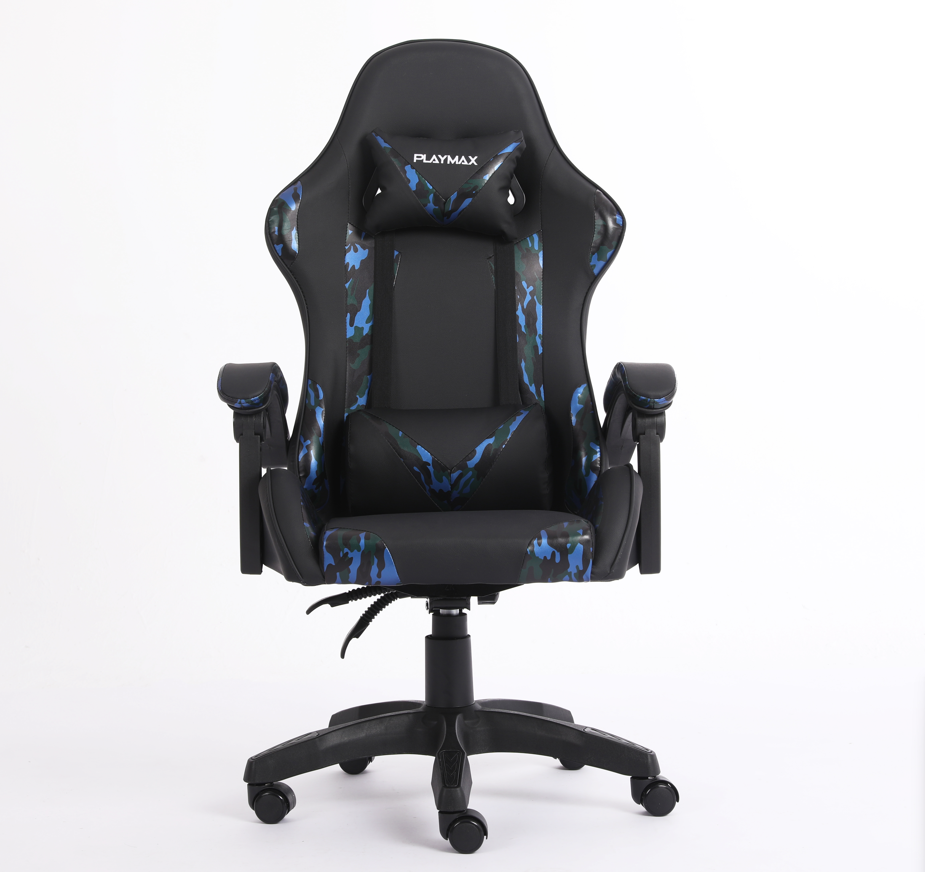 Playmax Gaming Chair Blue Camo/Black