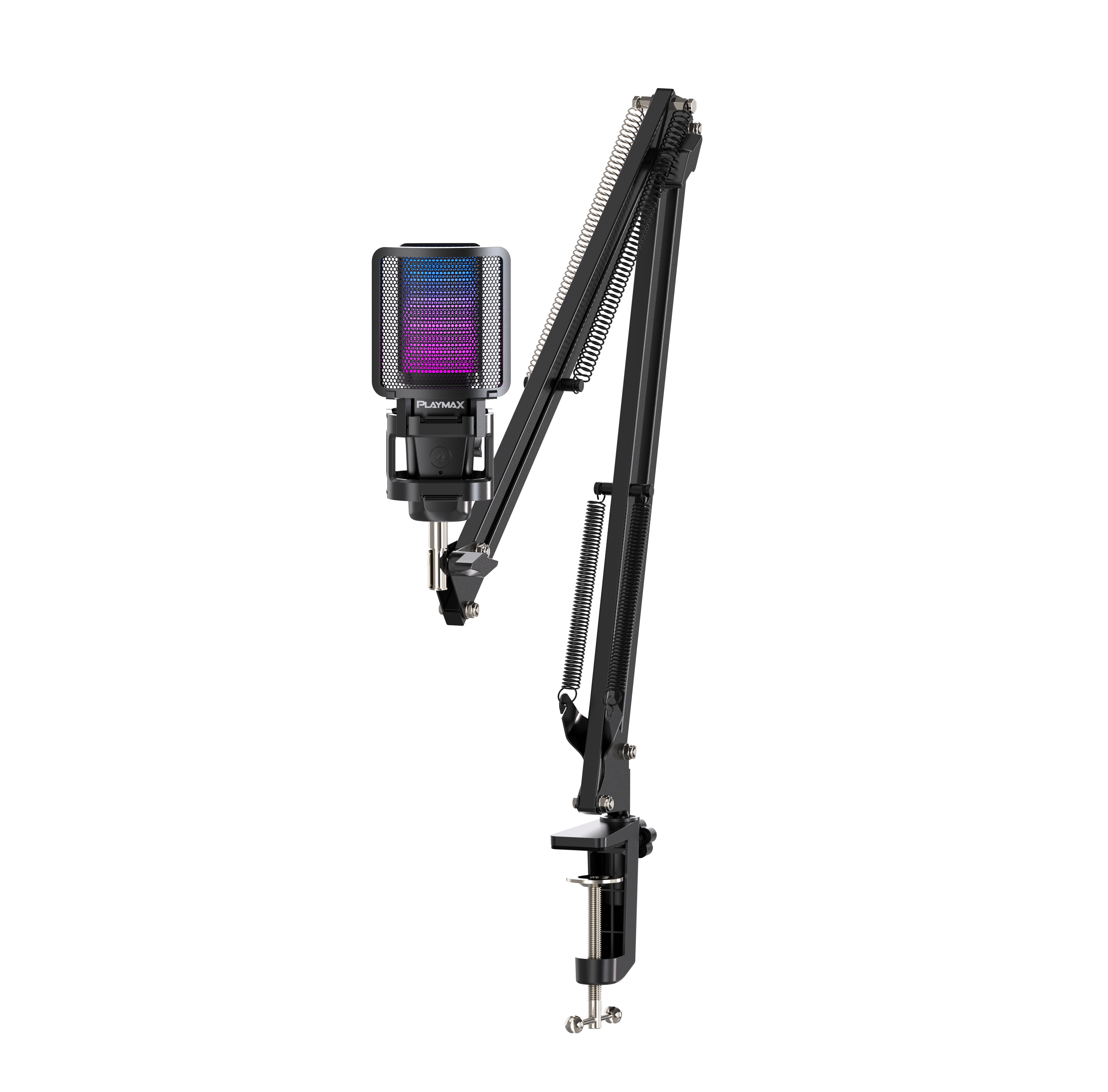 Playmax RGB Microphone PRO Kit Black