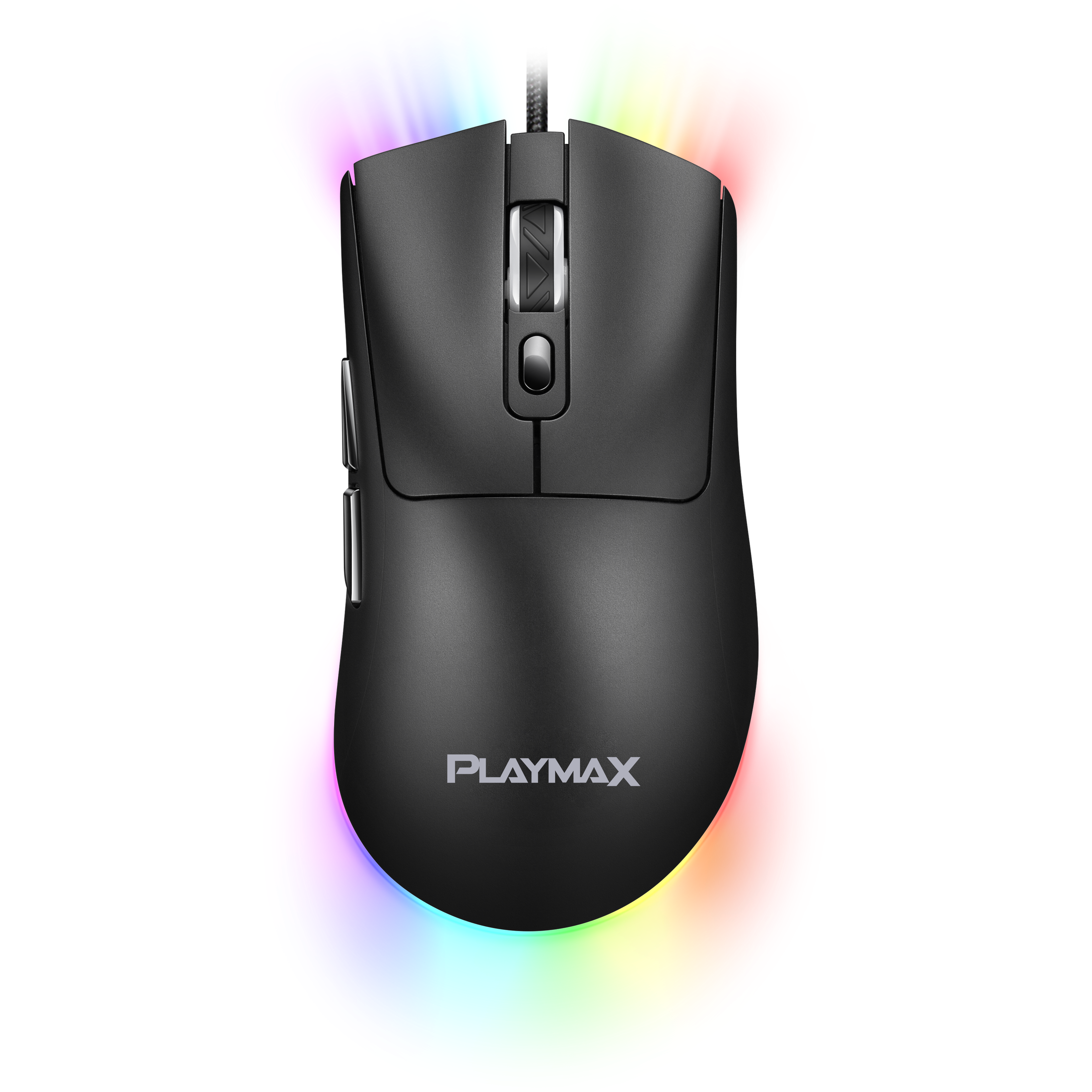 PLAYMAX BLACK RGB GAMING MOUSE AND MOUSE MAT COMBO