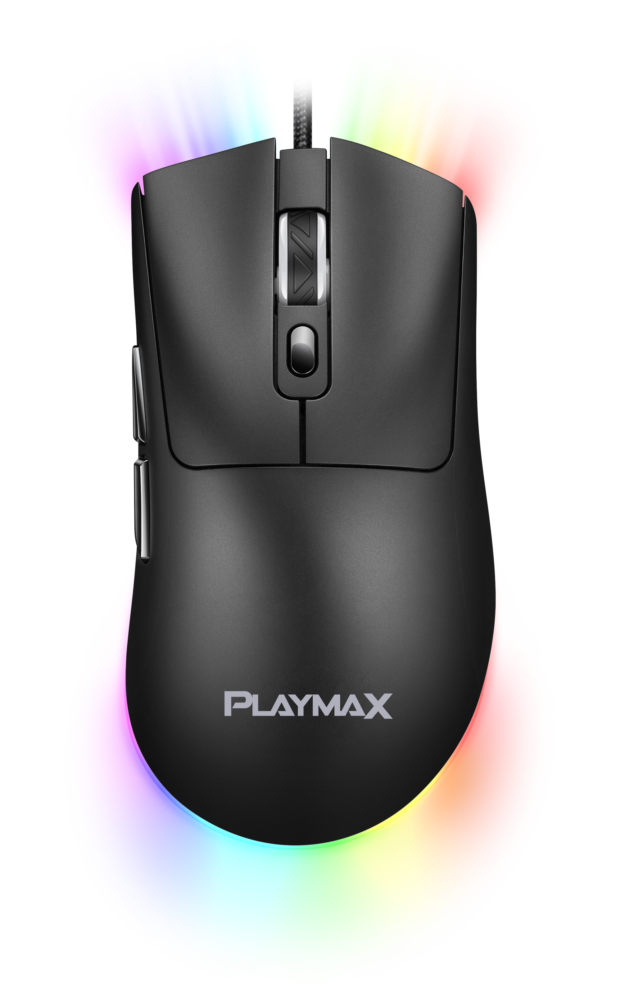 PLAYMAX BLACK RGB GAMING MOUSE AND MOUSE MAT COMBO