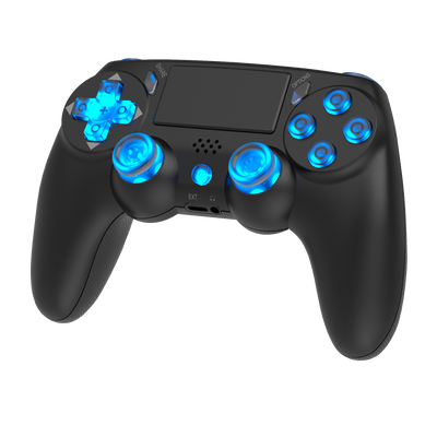 Playmax PS4 / PC Wireless Controller (Black RGB)
