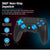 Playmax PS4 / PC Wireless Controller (Black RGB)
