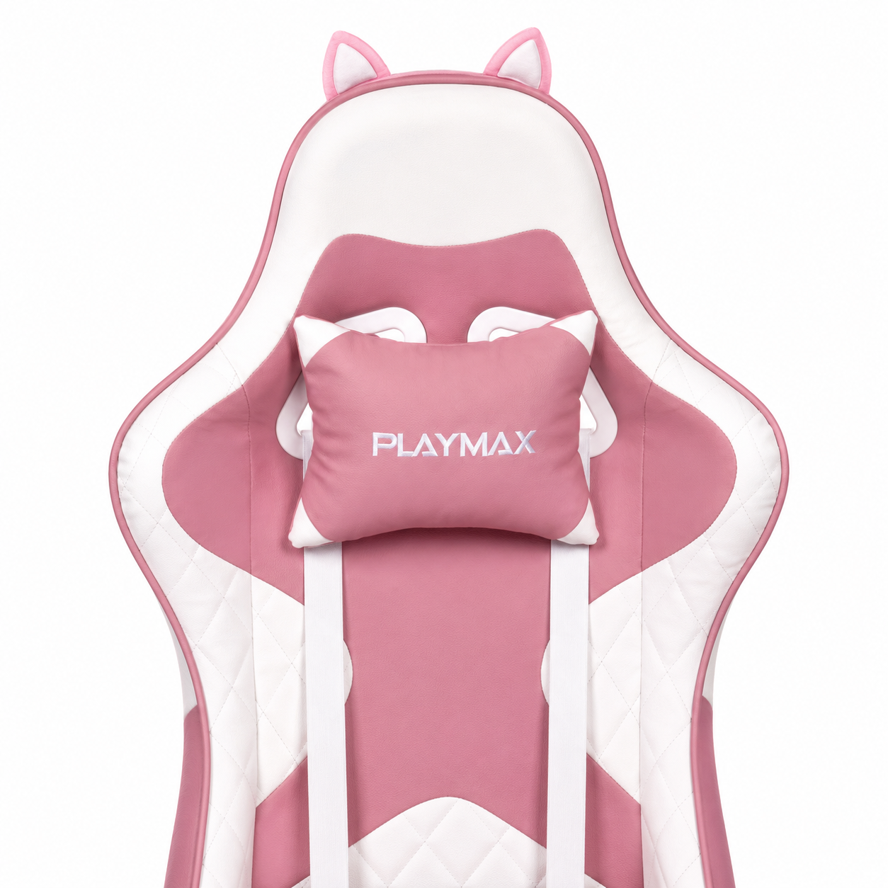 Playmax Studio Cat Gaming Chair Pink/white