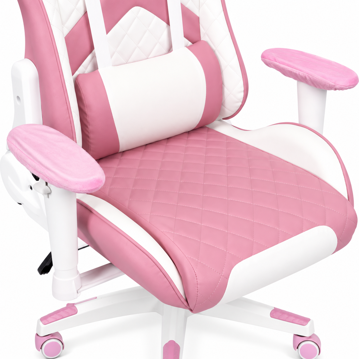 Playmax Studio Cat Gaming Chair Pink/white